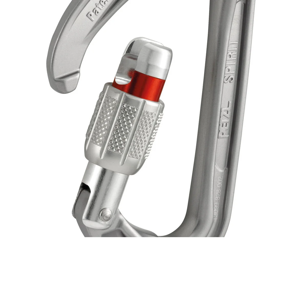PETZL SPIRIT SCREW-LOCK Moschettone con ghiera di bloccaggio a vite, compatto e ultraleggero - Image 4