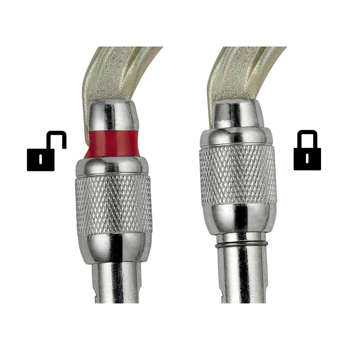 PETZL OXAN SCREW-LOCK MOSCHETTONE OVALE - DISPONIBILE IN 2 COLORI - Image 3