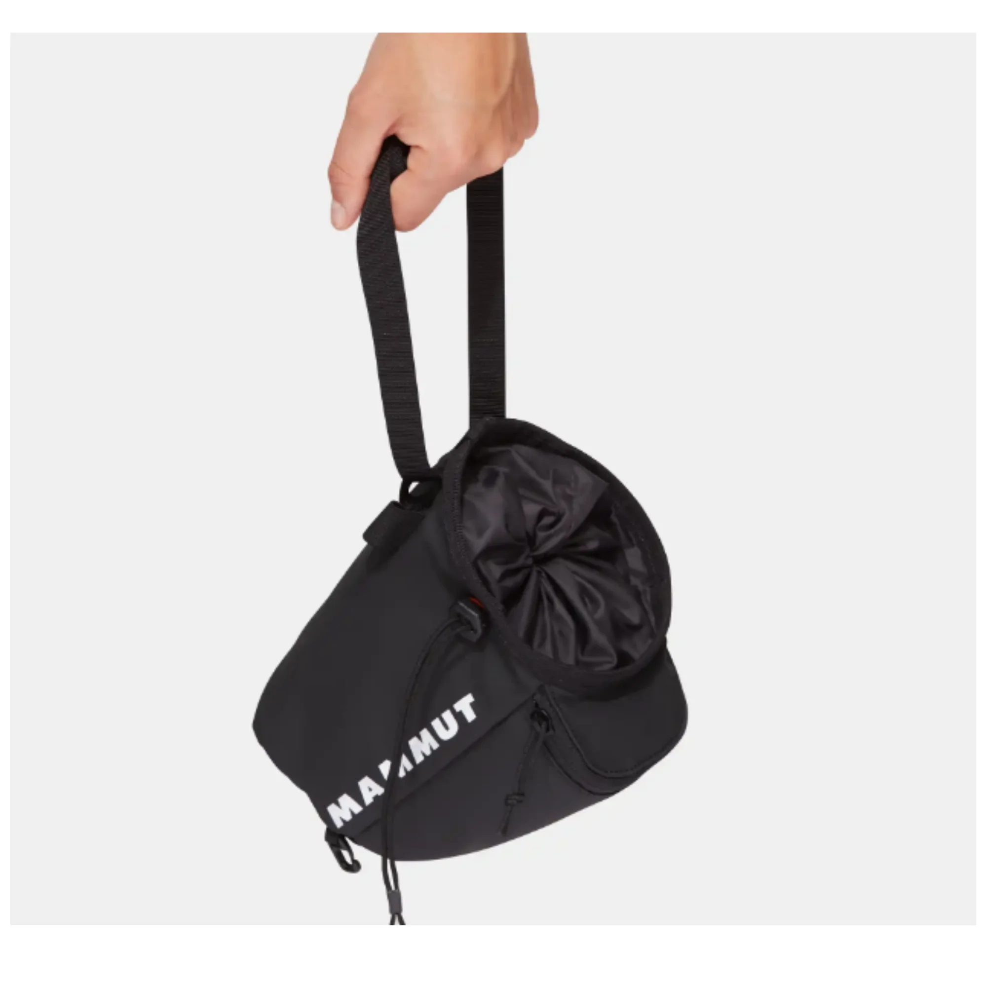 MAMMUT ALPINE CHALK BAG PORTAMAGNESITE CON TASCA CON CERNIERA Colore Nero - Image 3