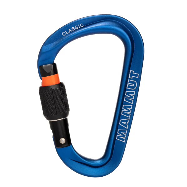 MAMMUT CLASSIC HMS SCREWGATE CARABINER MOSCHETTONE CLASSICO PER L'ASSICURAZIONE - DISPONIBILE IN 2 COLORI - Image 3