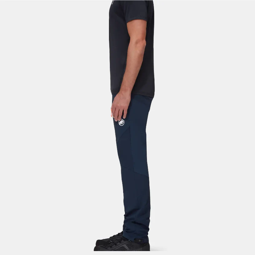 MAMMUT COURMAYEUR SO PANTS MAN PANTALONI SOFTSHEEL ANTIVENTO TRASPIRANTI (MARINE) - NUOVI ARRIVI - Image 3