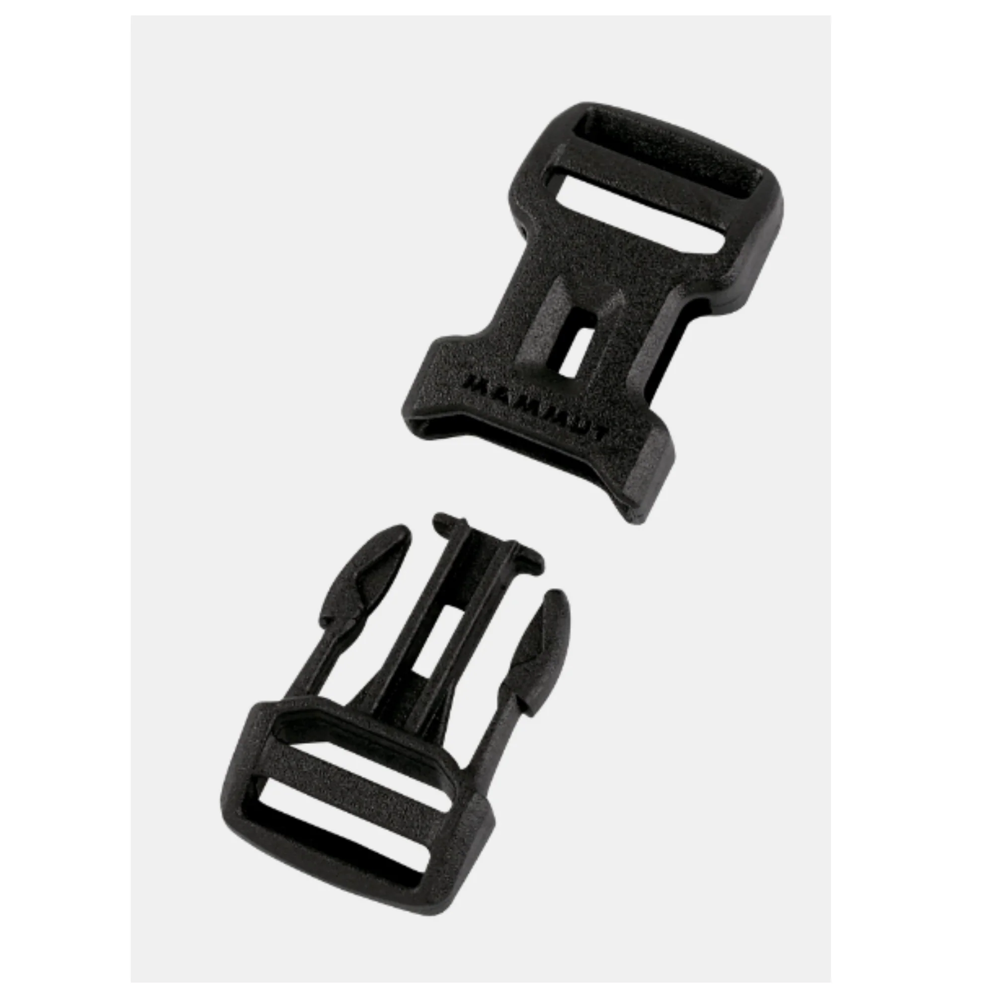 MAMMUT DUAL ADJUST FIBBIA DI RICAMBIO A COMPRESSIONE LATERALE DISPONIBILE IN DUE MISURE 15MM e 25MM