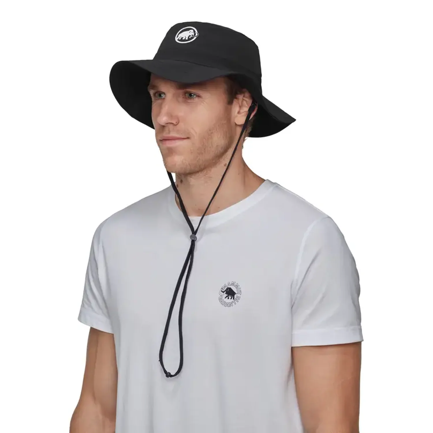 MAMMUT RUNBOLD HAT CAPPELLO ANTI-UV A FALDA LARGA CON LACCETTO - DISPONIBILE IN 3 COLORI - Image 4