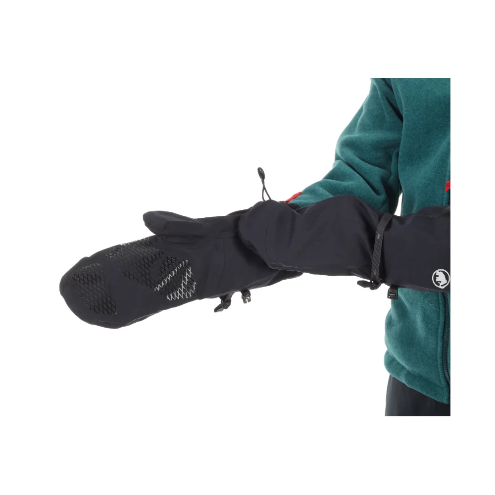 MAMMUT SHELL MITTEN COPRI MOFFOLA IMPERMEABILE E RESISTENTEA TRE STRATI - Image 2