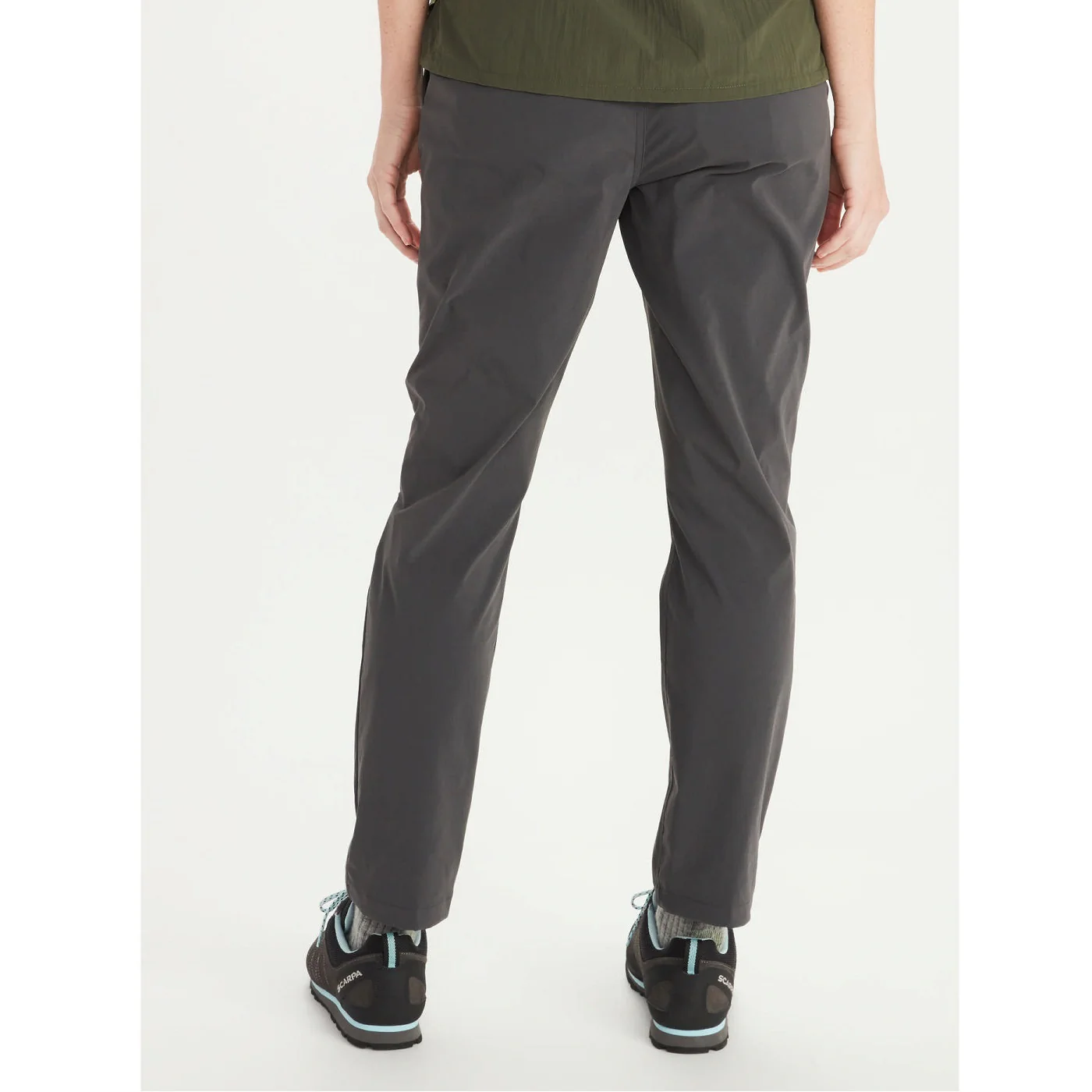MARMOT KODACHROME PANT Pantalone lungo leggero donna ESTIVO (DARK STEEL) - Image 3