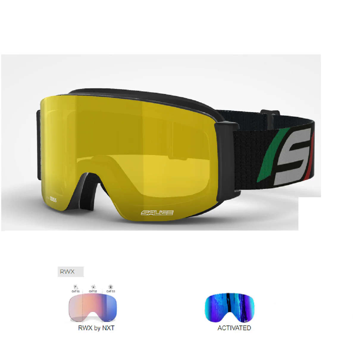 SALICE MASCHERA DA SCI 102RWX CAT. S1-S3 WINTER CON LENTE FOTOCROMATICA - DISPONIBILE IN VARI COLORI - Image 4