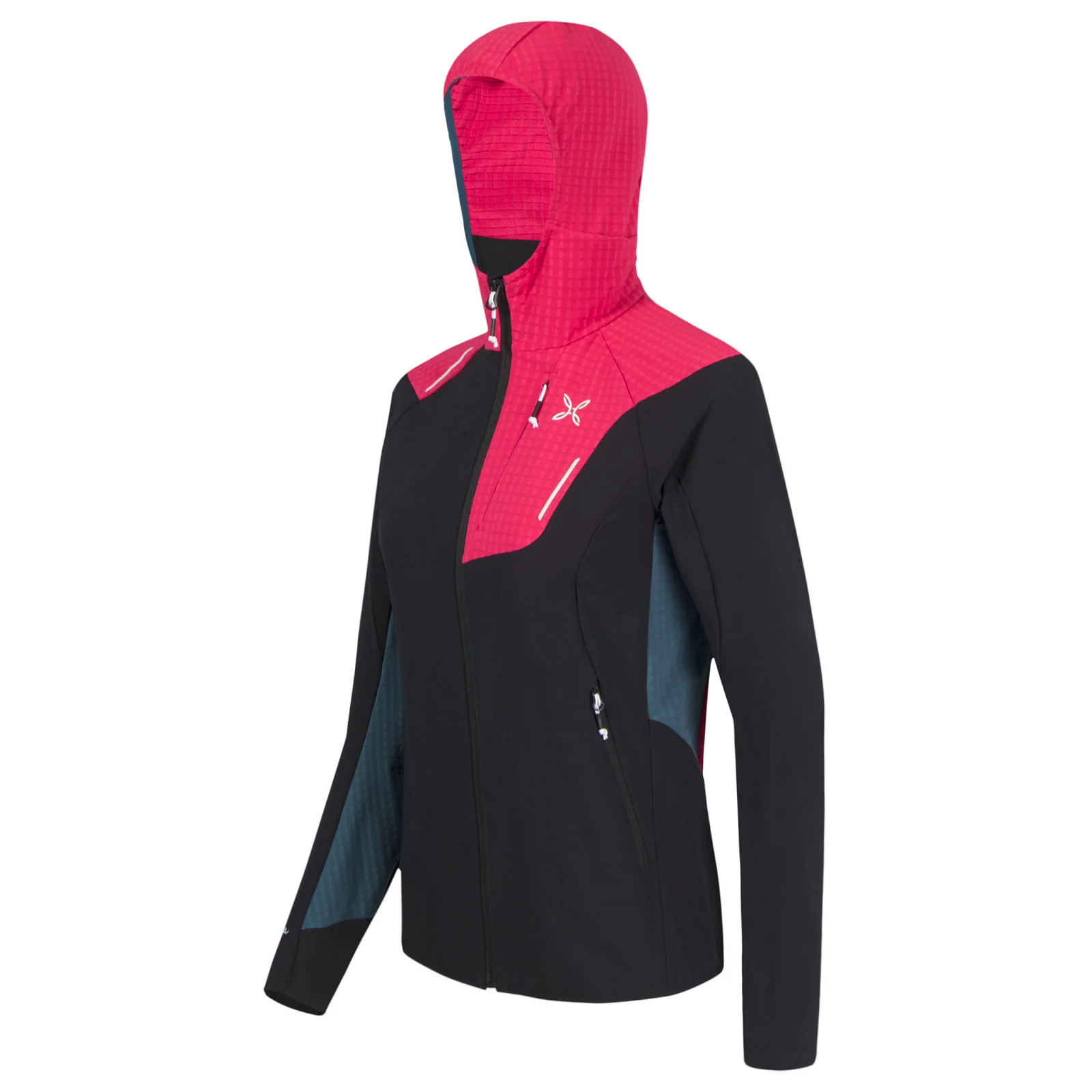 MONTURA SKI STYLE 2 JACKET WOMAN - GIACCA  SOFTSHELL NERO/ROSA SUGAR - NUOVI ARRIVI - Image 3