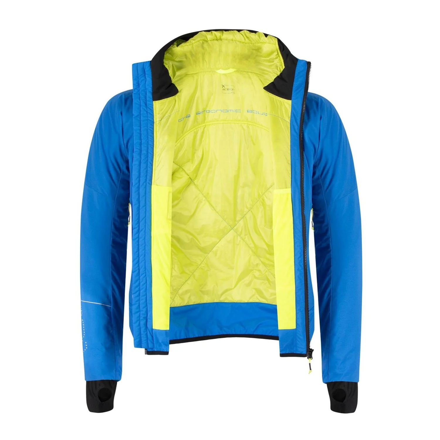 MONTURA ALP RACE JACKET GIACCA DA ALPINISMO E SCI ALPINISMO - NUOVI ARRIVI - CELESTE/VERDE LIME - Image 4