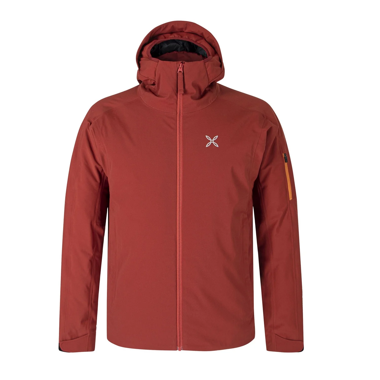 MONTURA AROSA JACKET GIACCA UOMO IMBOTTITA DA SCI IMPERMEABILE E TRASPIRANTE 20k - TOBACCO/MANDARINO