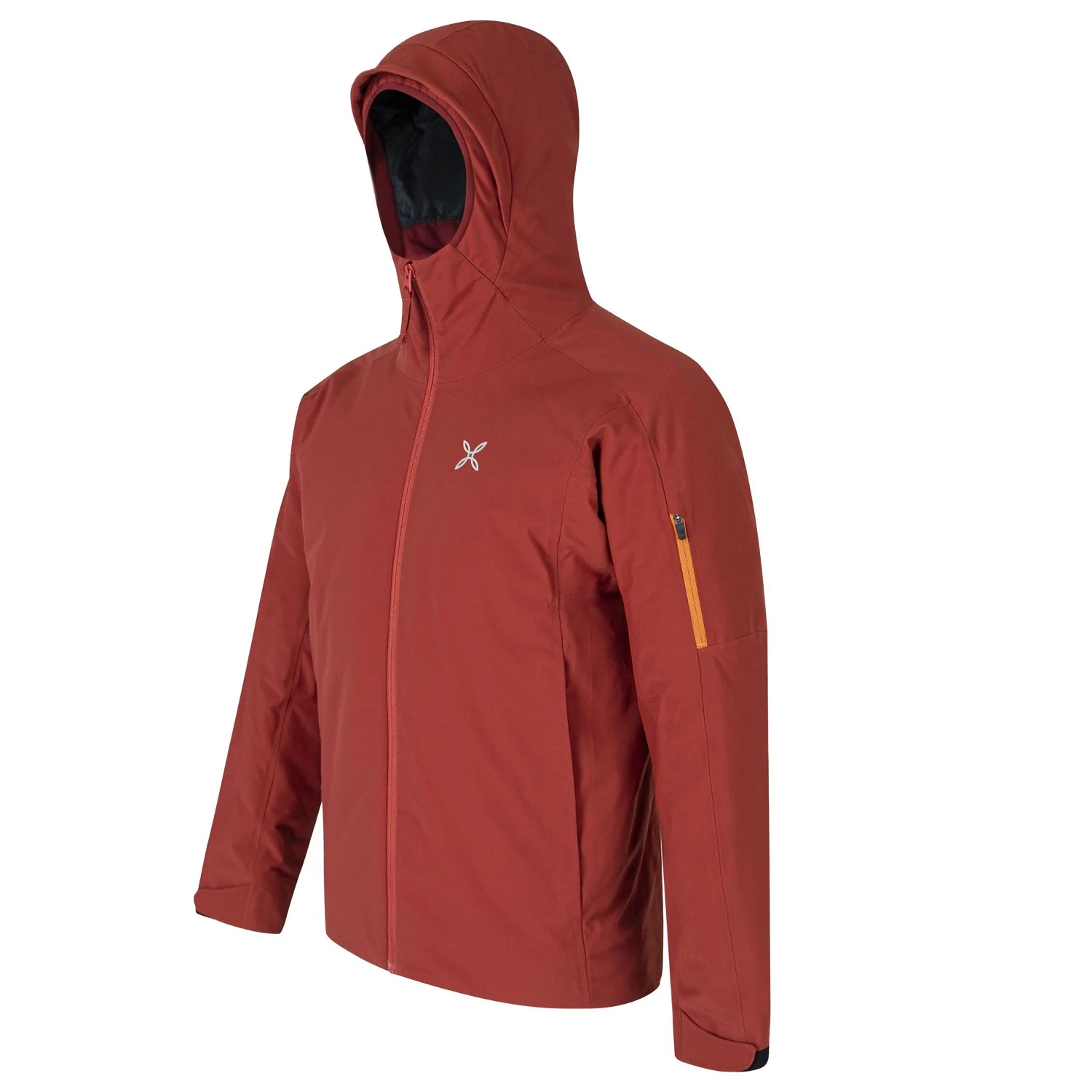 MONTURA AROSA JACKET GIACCA UOMO IMBOTTITA DA SCI IMPERMEABILE E TRASPIRANTE 20k - TOBACCO/MANDARINO - Image 3