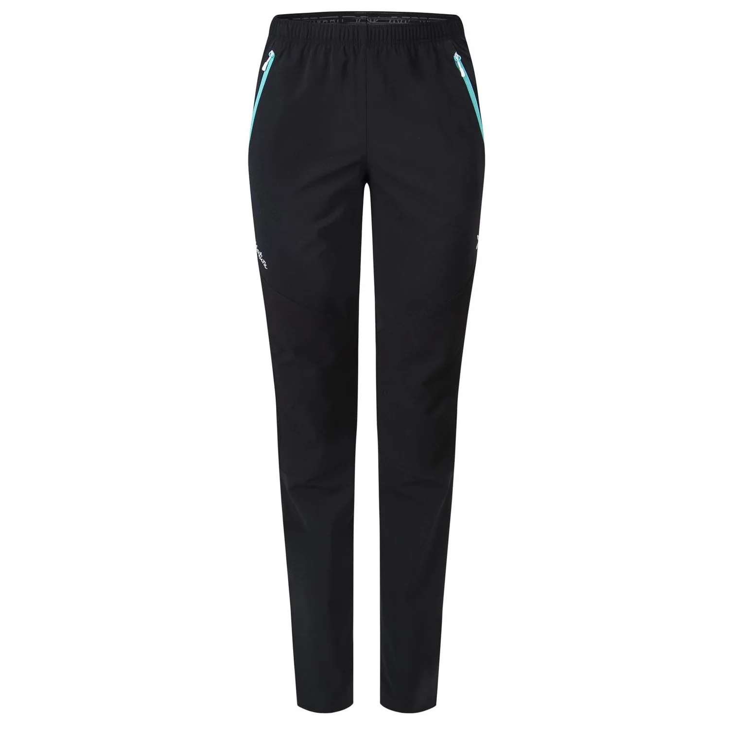 MONTURA DOMINO TREKKING PANTS PANTALONI ESTIVI DONNA CON RINFORZO Colore Nero/Care Blue - Image 2