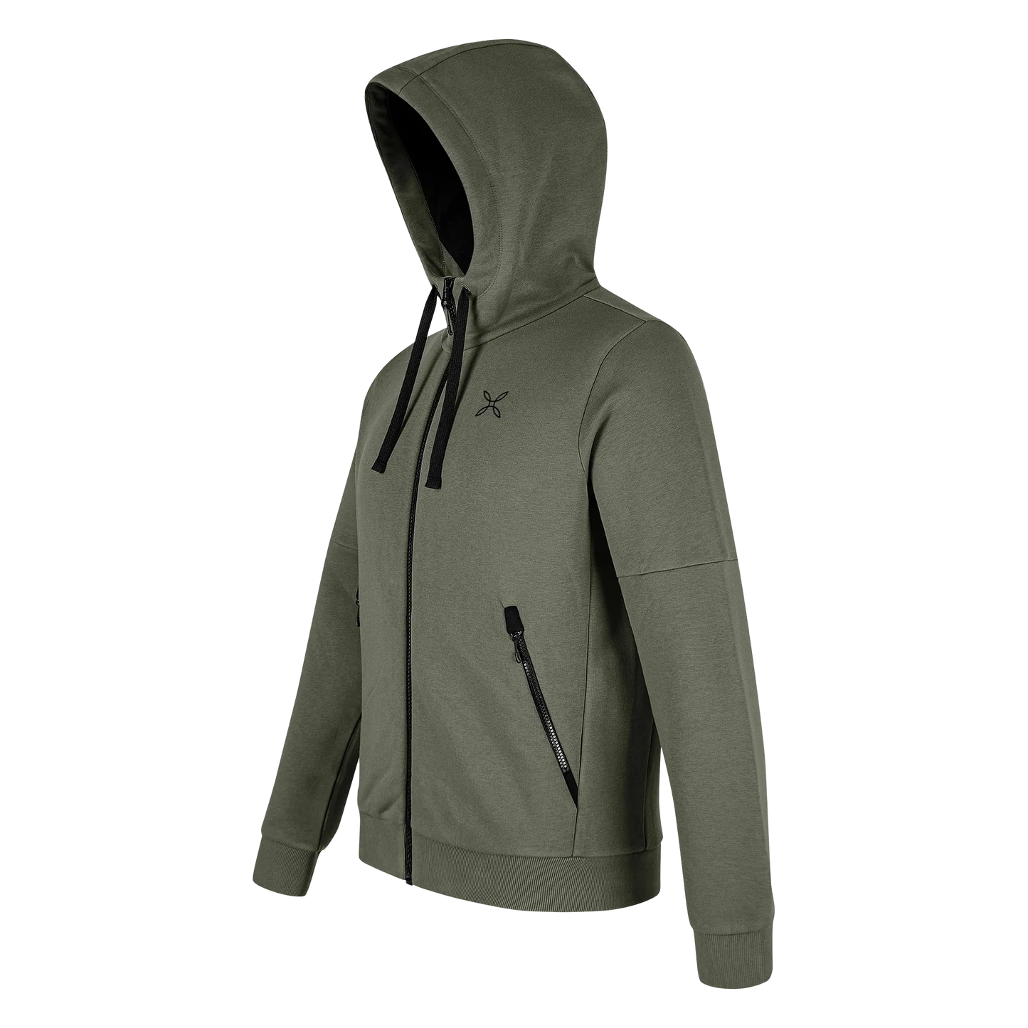 MONTURA LOGO COTTON HOODED FELPA UOMO CASUAL IN CALDO COTONE DISPONIBILE IN DUE COLORAZIONI - NUOVI ARRIVI WINTER 24/25 - Image 3