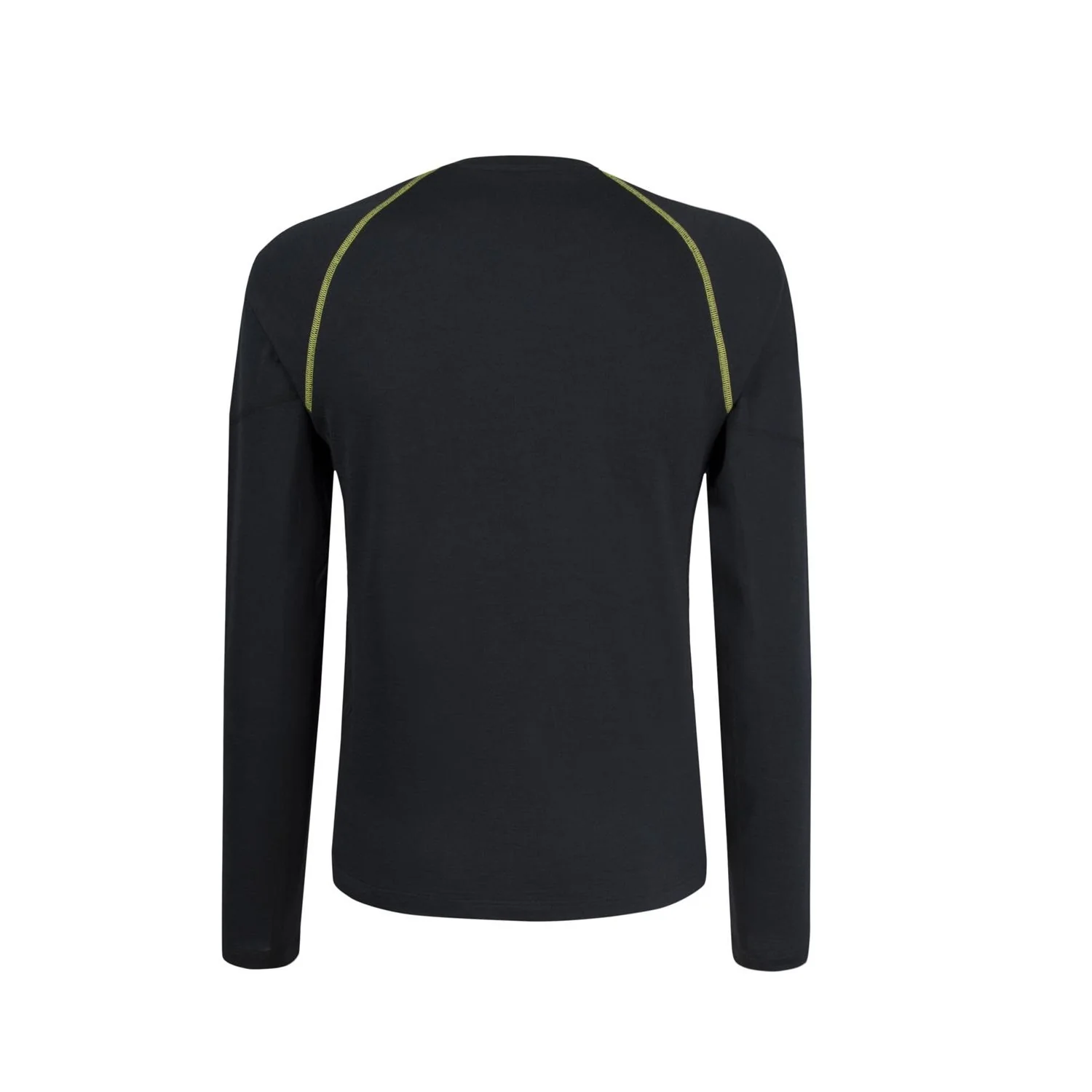 MONTURA MERINO CONCEPT MAGLIA UNISEX INTIMA TRASPIRANTE - NUOVI ARRIVI - ARDESIA/VERDE LIME - Image 2