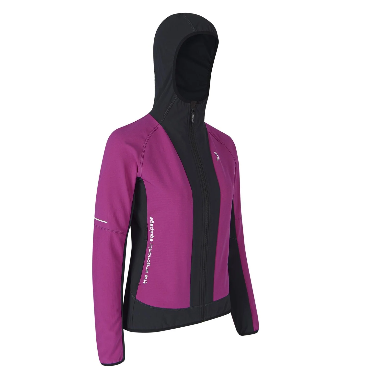 MONTURA MIRA UP JACKET WOMAN ANTIVENTO DONNA CON CAPPUCCIO COLORE FUXIA SOFTSHELL NUOVI ARRIVI - Image 2