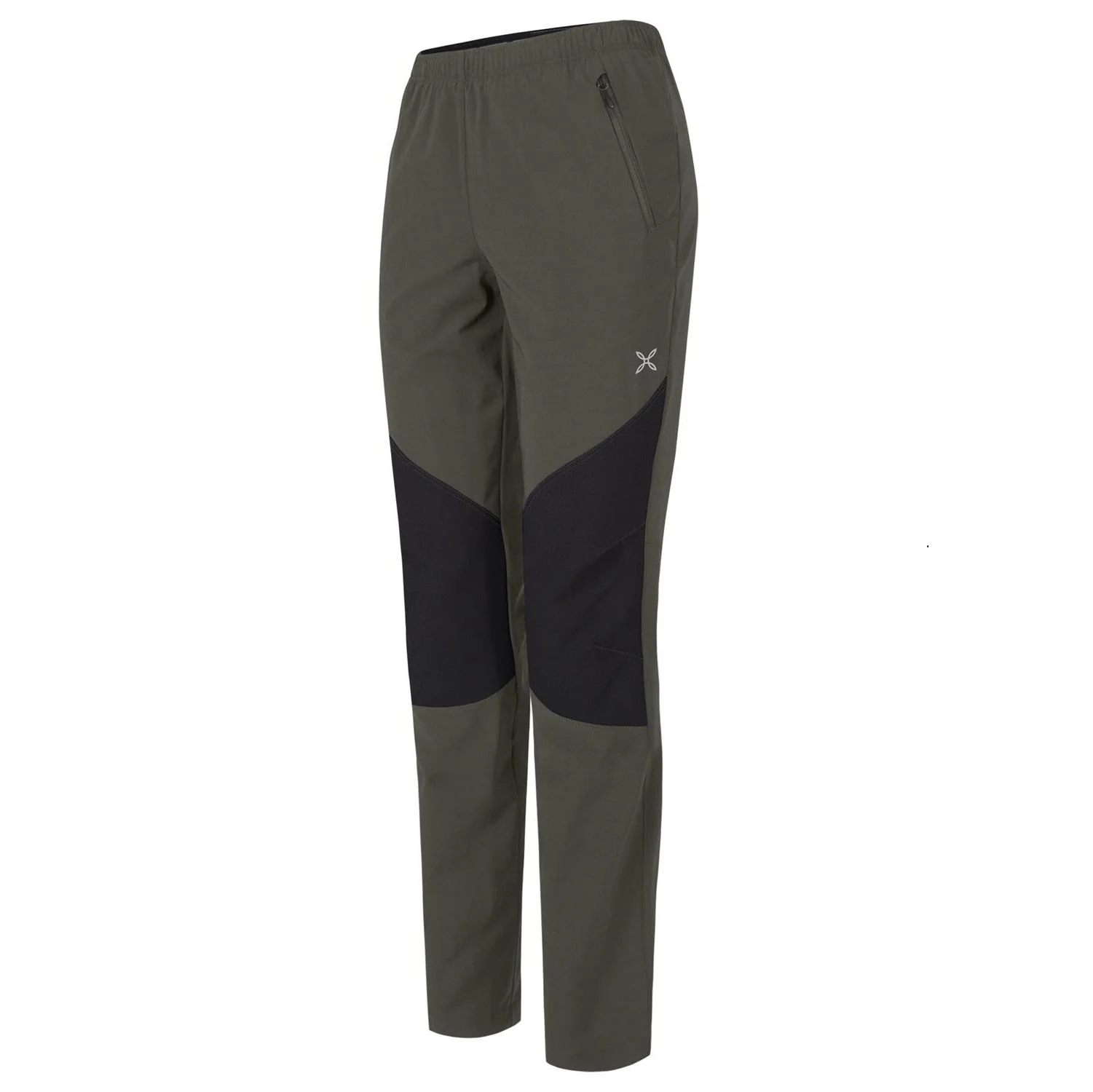 MONTURA DOMINO TREKKING PANTS WOMAN PANTALONI ESTIVI DONNA CON RINFORZO VERDE SALVIA - Image 3