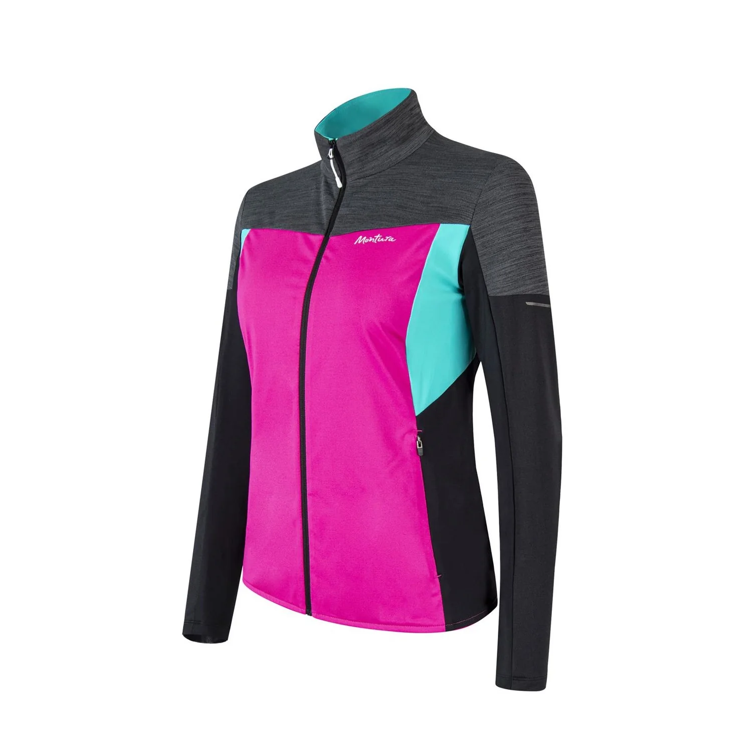 MONTURA PHOENIX MAGLIA DONNA TECNICA E TRASPIRANTE Colore Intense Violet/Care Blue TAGLIA M - Image 2