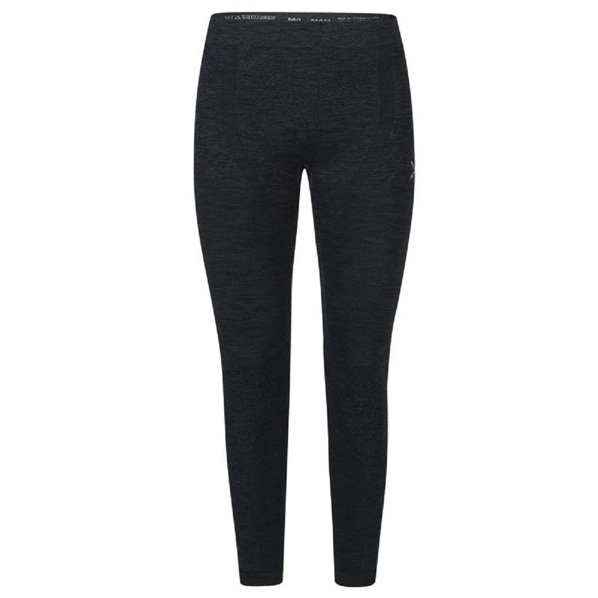 MONTURA SEAMLESS HEAT PANTS PANTALONE 1° STRATO TERMICO TRASPIRANTE - NERO