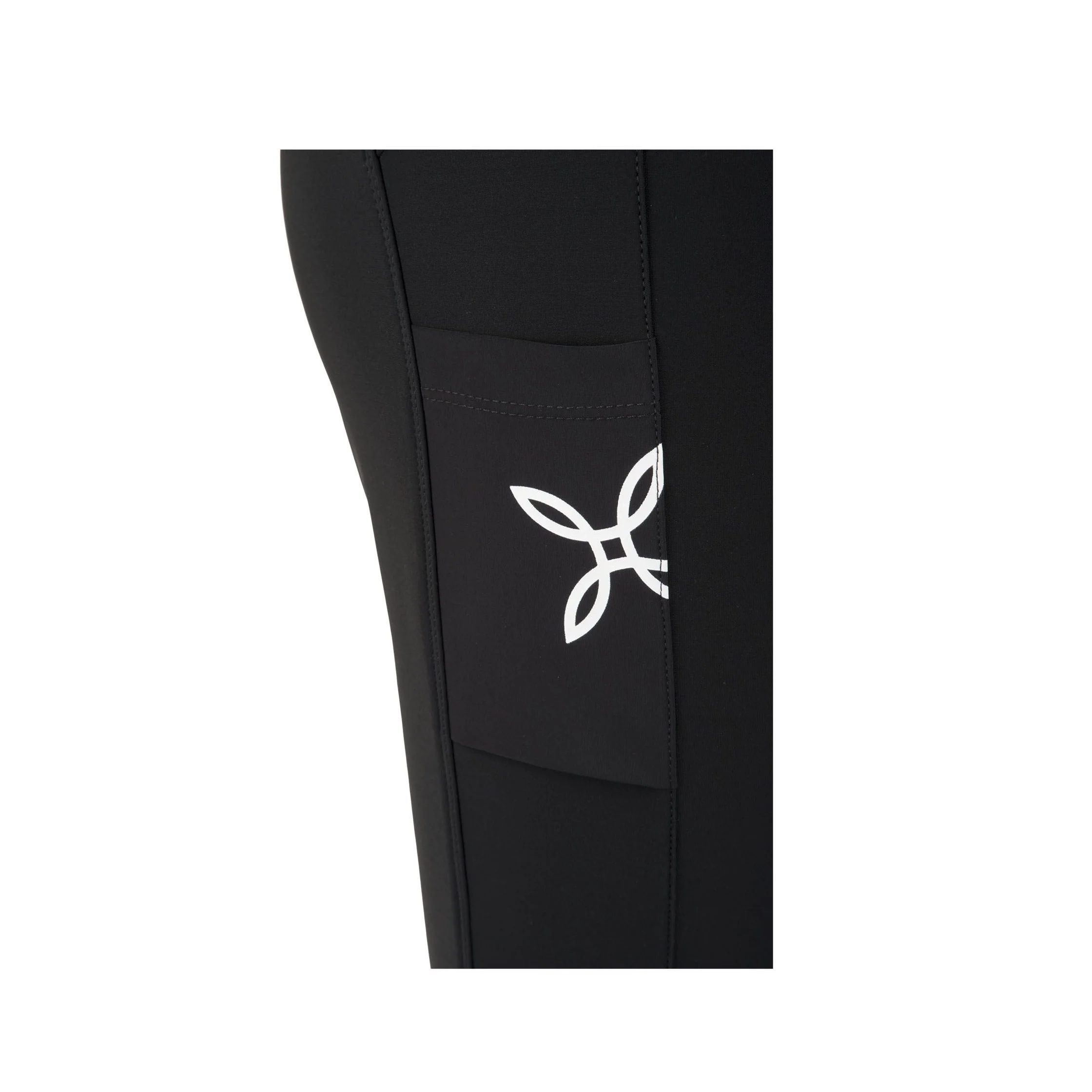 MONTURA SOUND WINTER PANTS PANTALONI LUNGHI DONNA INVERNALI E TRASPIRANTI Colore Nero/Care Blue - Image 3