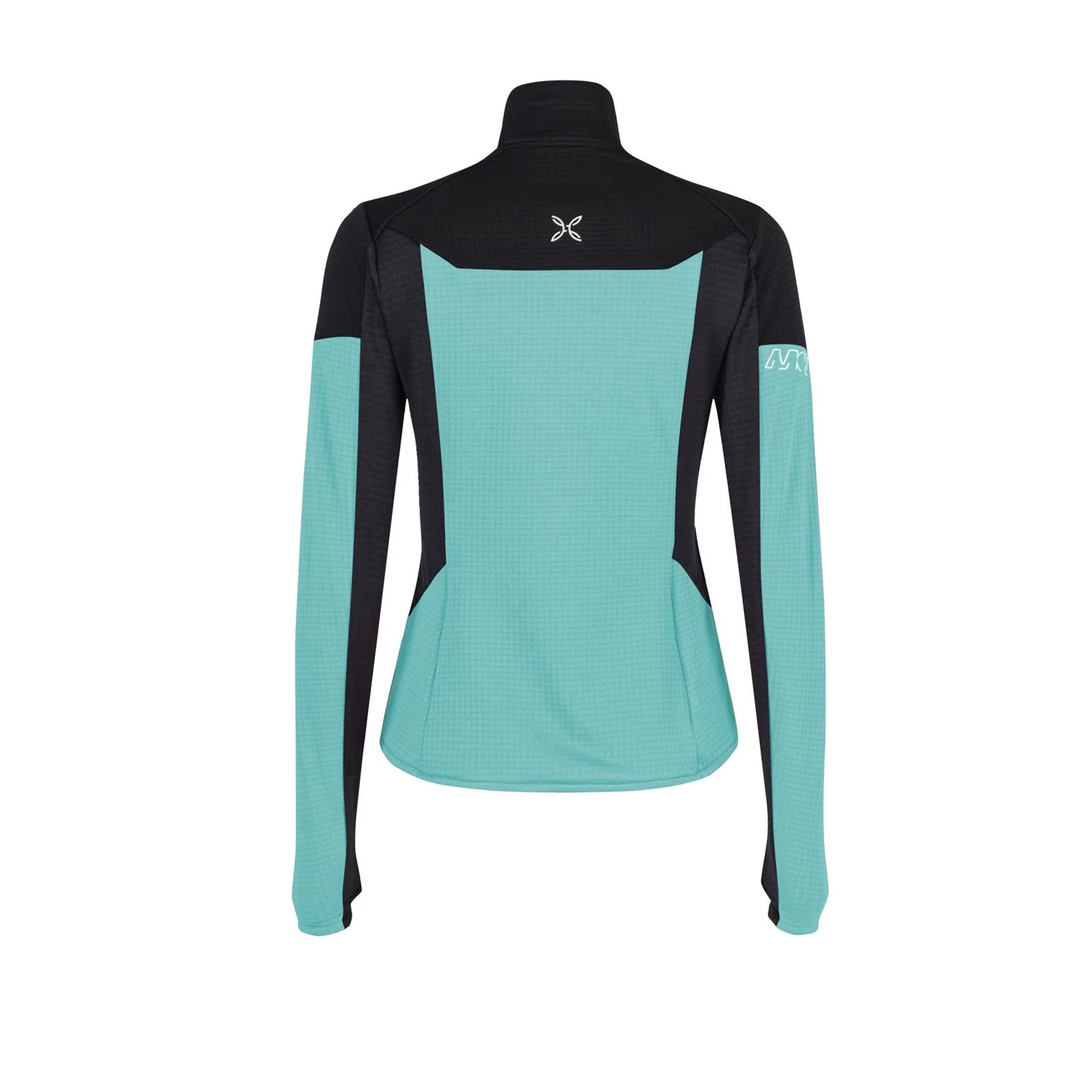 MONTURA STRETCH MIND 2 MAGLIA SECONDO STRATO DA MEZZA STAGIONE TECNICO E TRASPIRANTE - CARE BLUE - Image 2
