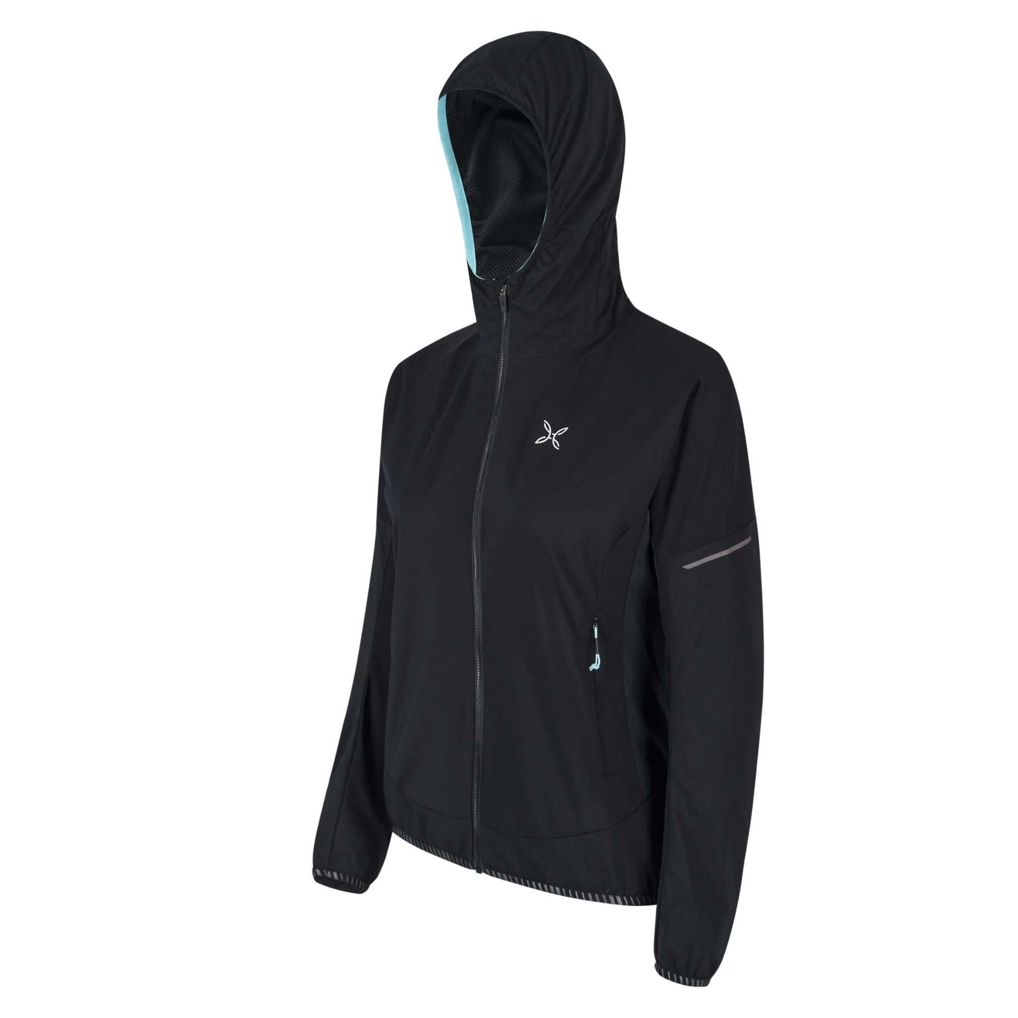 MONTURA ZAPHIR JACKET WOMAN - COLORE: NERO/ICE BLUE - Image 2