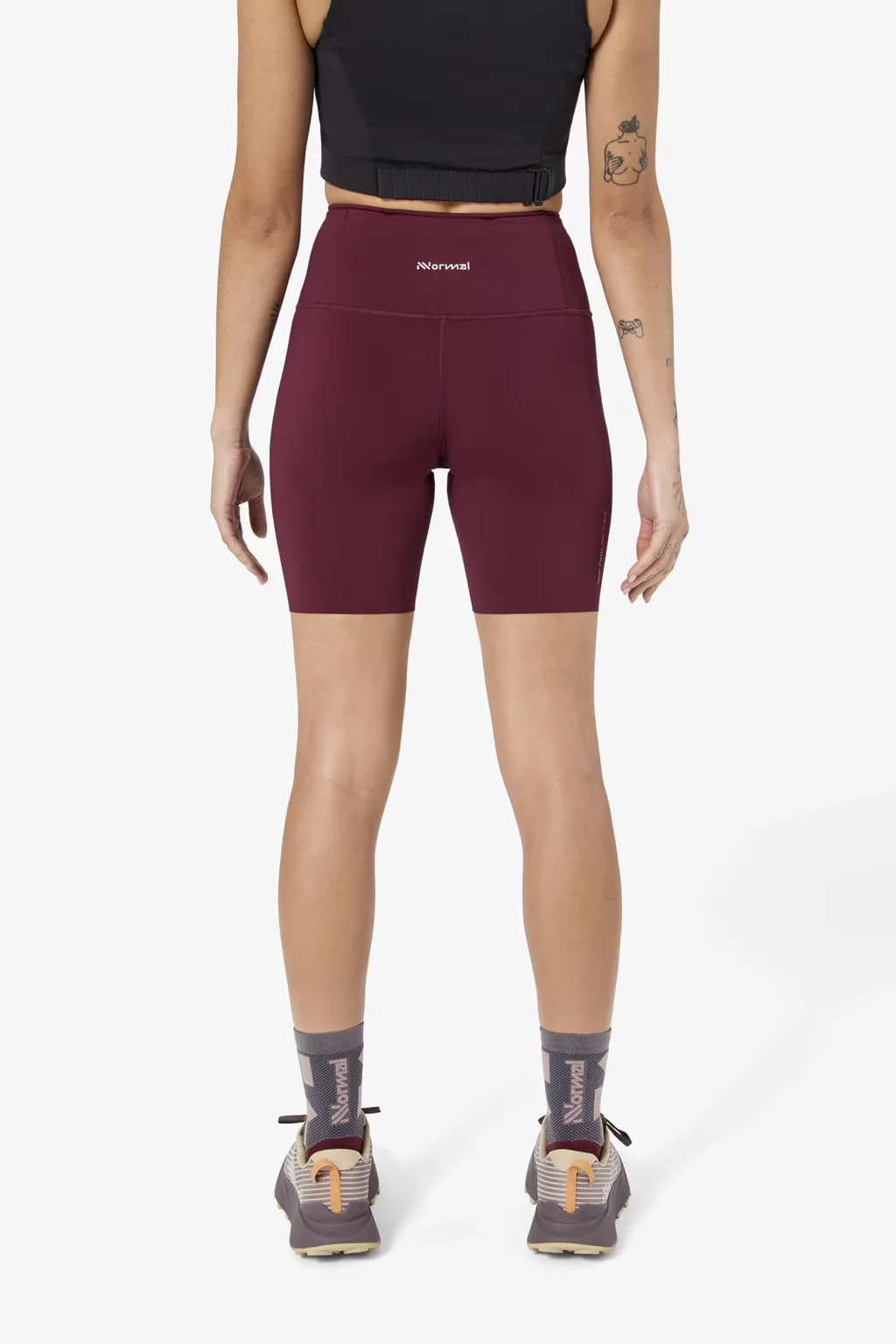 NNORMAL RACE TIGHT DONNA PANTALONCINI TECNICI DA RUNNING E TRAIL - Image 4