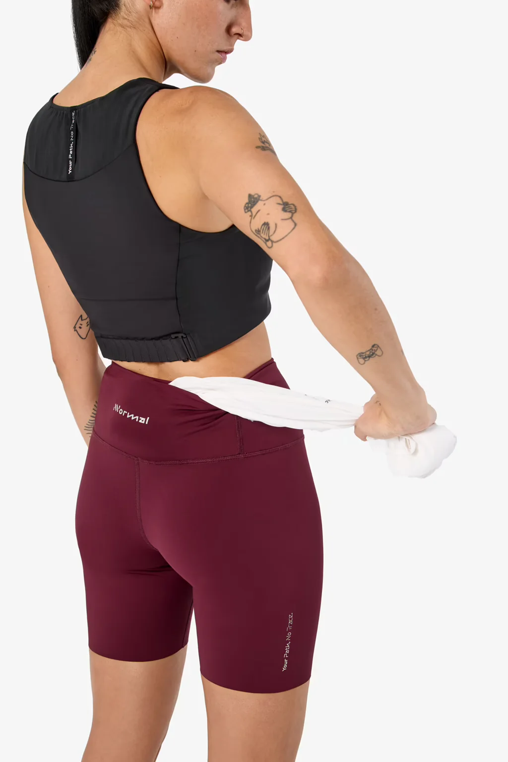 NNORMAL RACE TIGHT DONNA PANTALONCINI TECNICI DA RUNNING E TRAIL - Image 6
