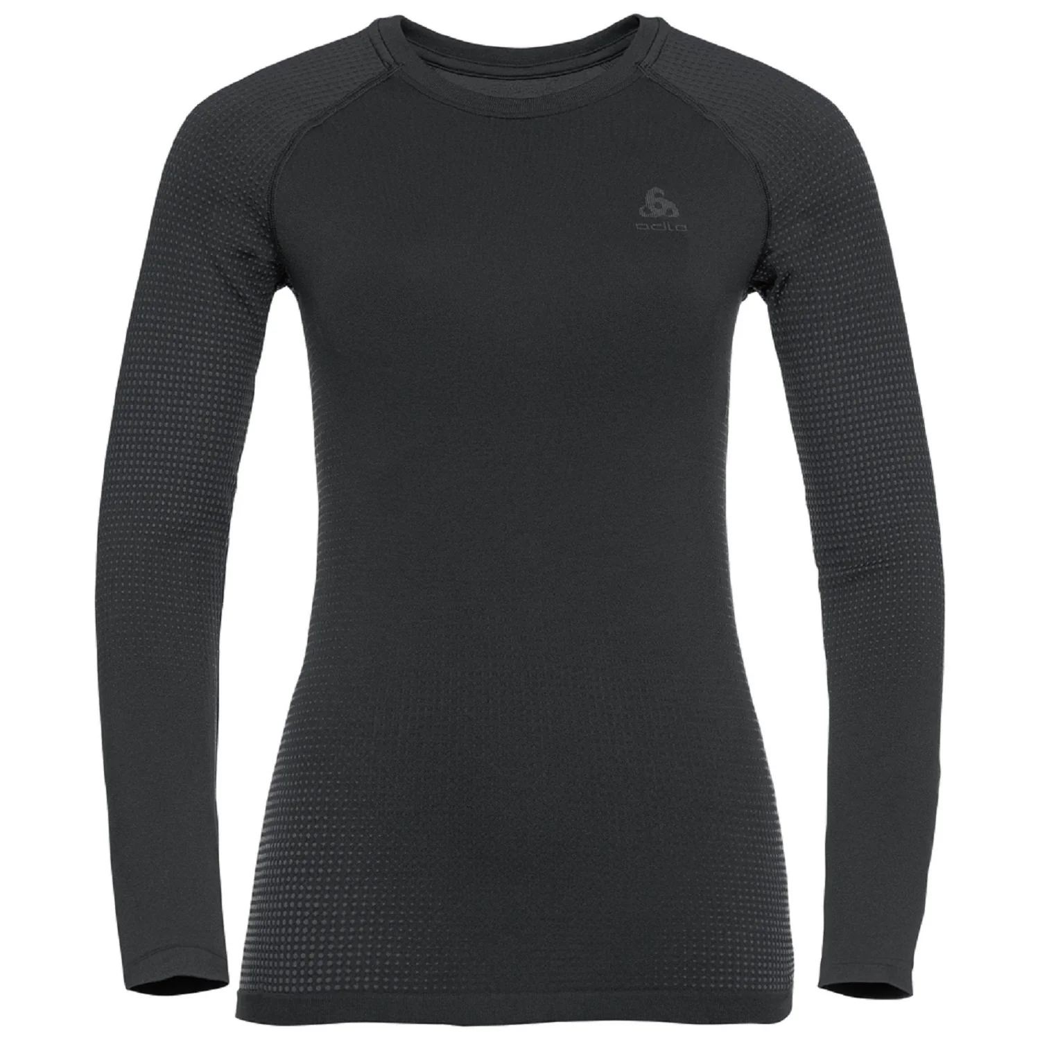 ODLO PERFORMANCE WARM MAGLIA INTIMA MANICA LUNGA DONNA - NERO