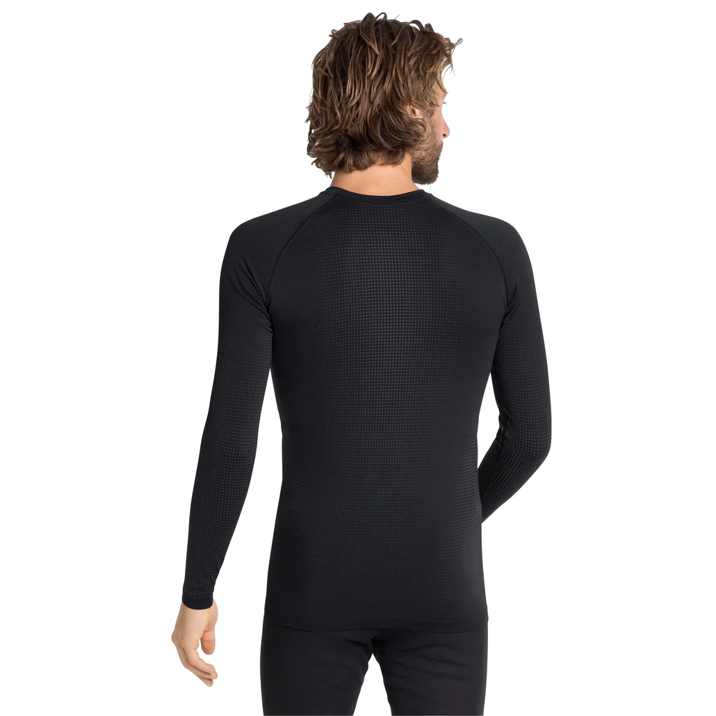 ODLO PERFORMANCE WARM MAGLIA INTIMA MANICA LUNGA UOMO - NERO - Image 4