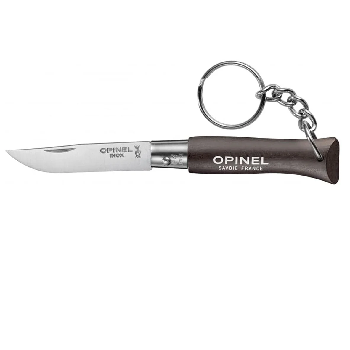OPINEL COLTELLINO N°4 CON LAMA IN ACCIAO INOSSIDABILE 5cm E ANELLO PORTACHIAVI - DISPONIBILE IN 4 COLORI - Image 5