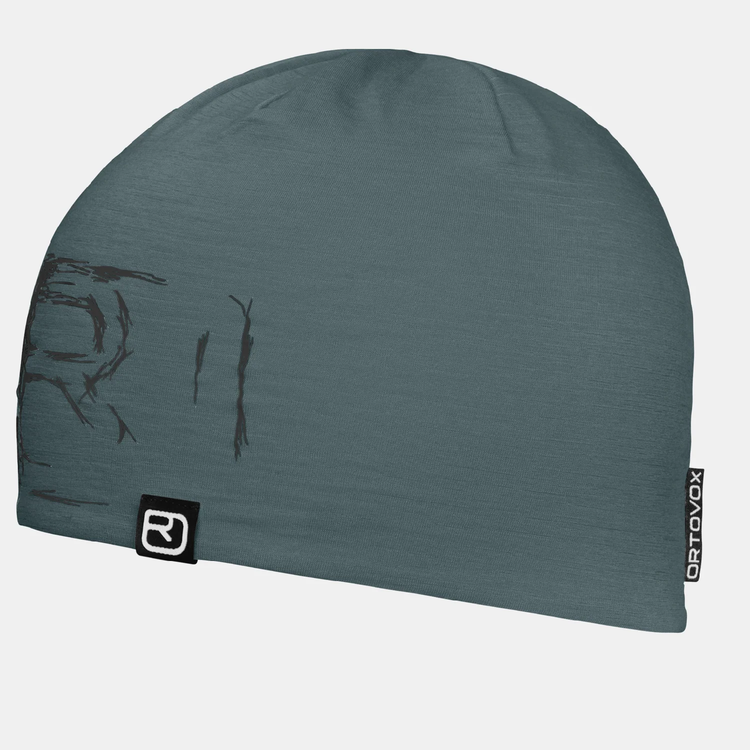 ORTOVOX 120 TEC LOGO BEANIE - CAPPELLINO UNISEX IN LANA MERINO DISPONIBILE IN DUE COLORAZIONI - Image 2
