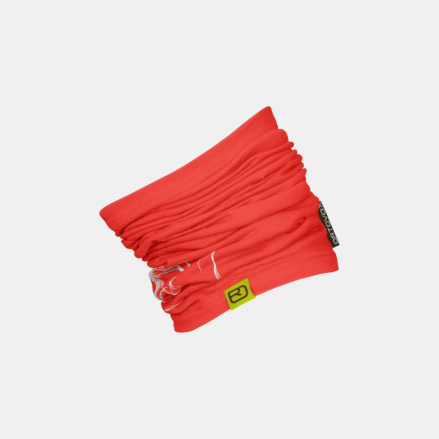 ORTOVOX 120 TEC LOGO NECKWARMER SCALDACOLLO SCIARPA A TUBO - DISPONIBILE IN 2 COLORI - Image 2