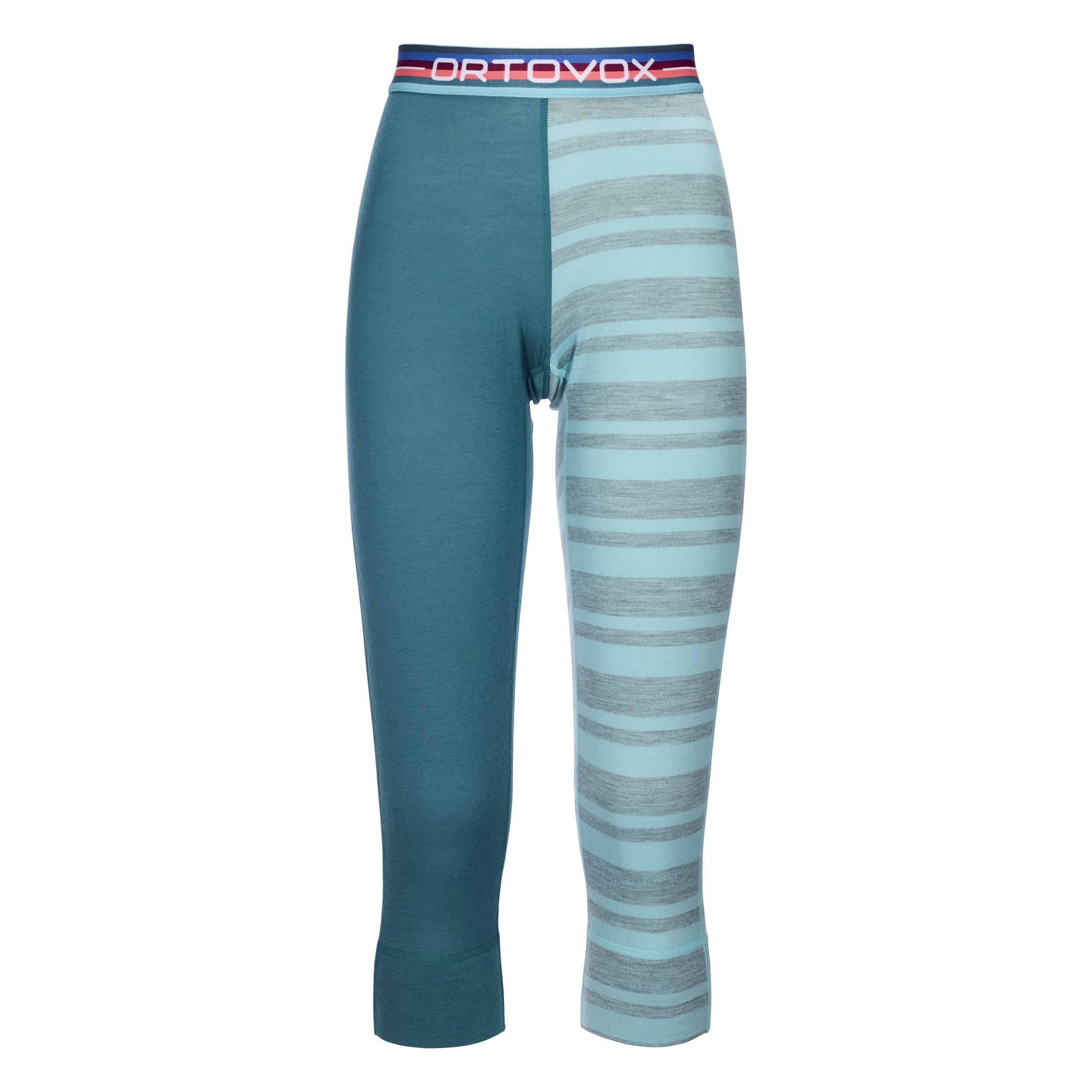 ORTOVOX 185 ROCK'N WOOL SHORT PANTS PANTALONI INTIMO DONNA 3/4 IN LANA MERINO DISPONIBILE IN DUE COLORI - Image 2