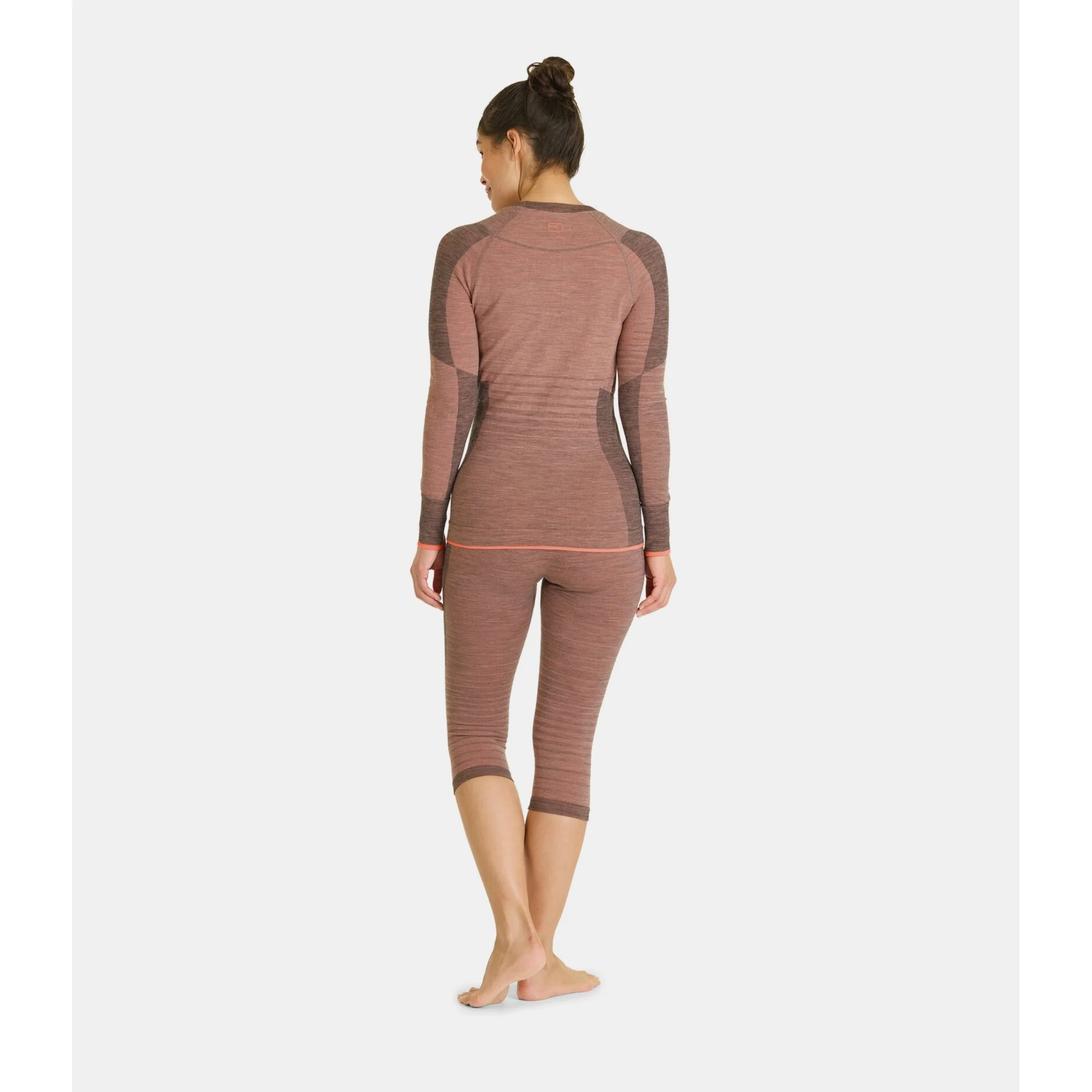 ORTOVOX 230 COMPETITION SHORT PANTS DONNA PANTALONI INTIMI LANA MERINOS Colore: Bloom - Image 3