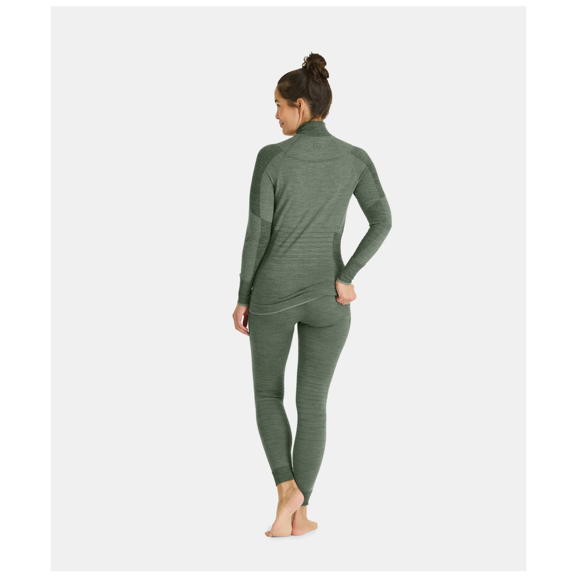 ORTOVOX 230 COMPETITION ZIP NECK MAGLIA INTIMA LANA MERINOS DONNA - DISPONIBILE IN DUE COLORI - Image 4