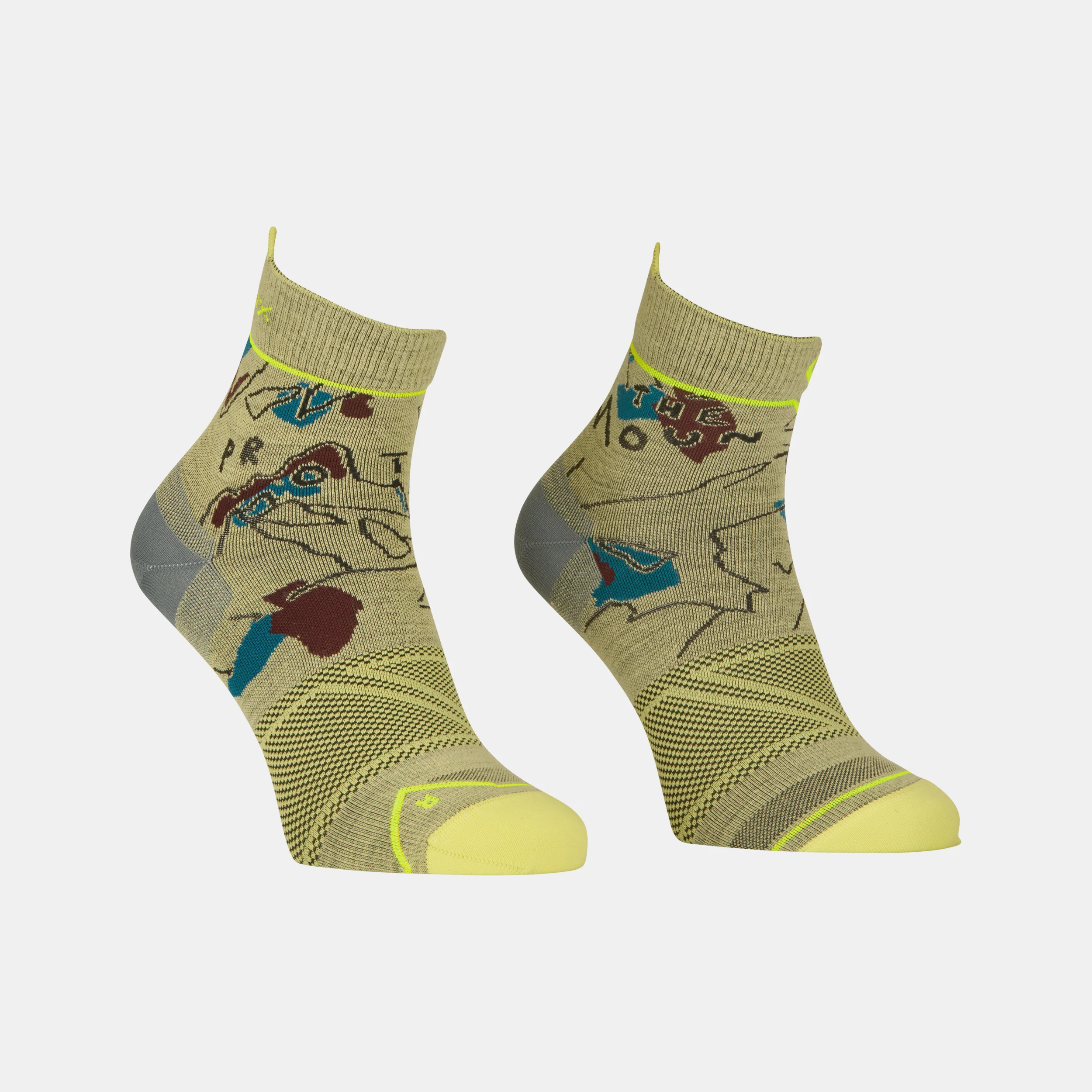 ORTOVOX ALPINE LIGHT QUARTER SOCKS M CALZE LEGGERE E TECNICHE IN LANA MERINO - DISPONIBILE IN 2 COLORI