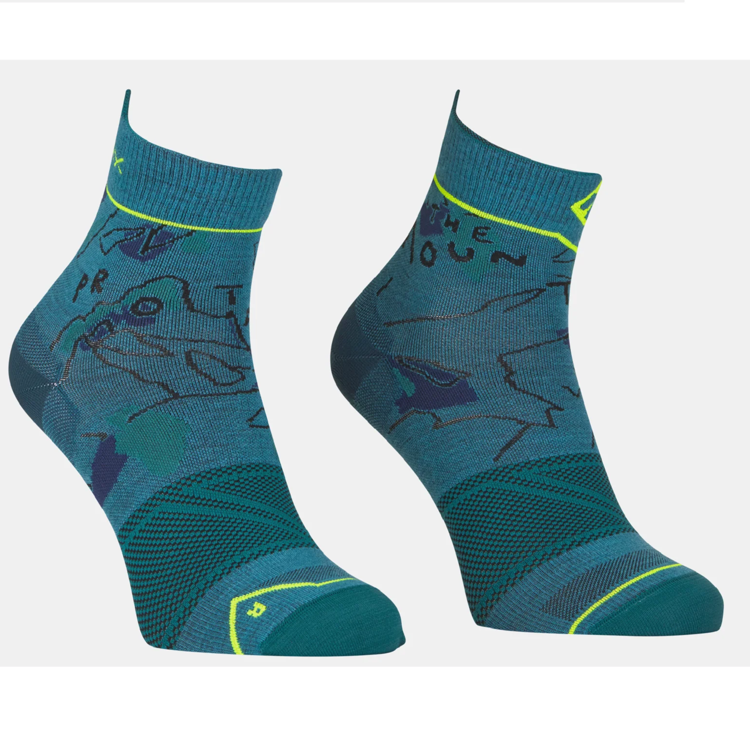ORTOVOX ALPINE LIGHT QUARTER SOCKS M CALZE LEGGERE E TECNICHE IN LANA MERINO - DISPONIBILE IN 2 COLORI - Image 2