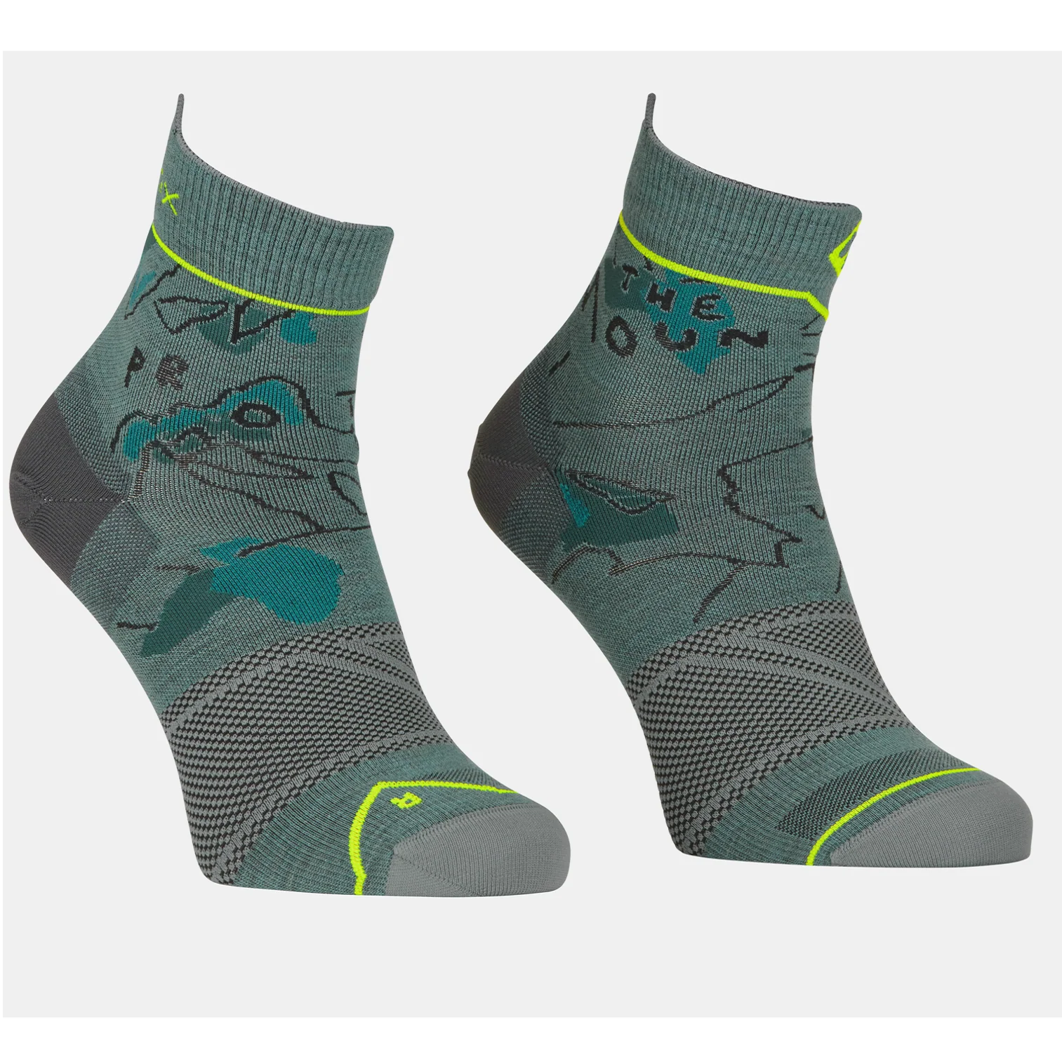 ORTOVOX ALPINE LIGHT QUARTER SOCKS M CALZE LEGGERE E TECNICHE IN LANA MERINO - DISPONIBILE IN 2 COLORI - Image 3