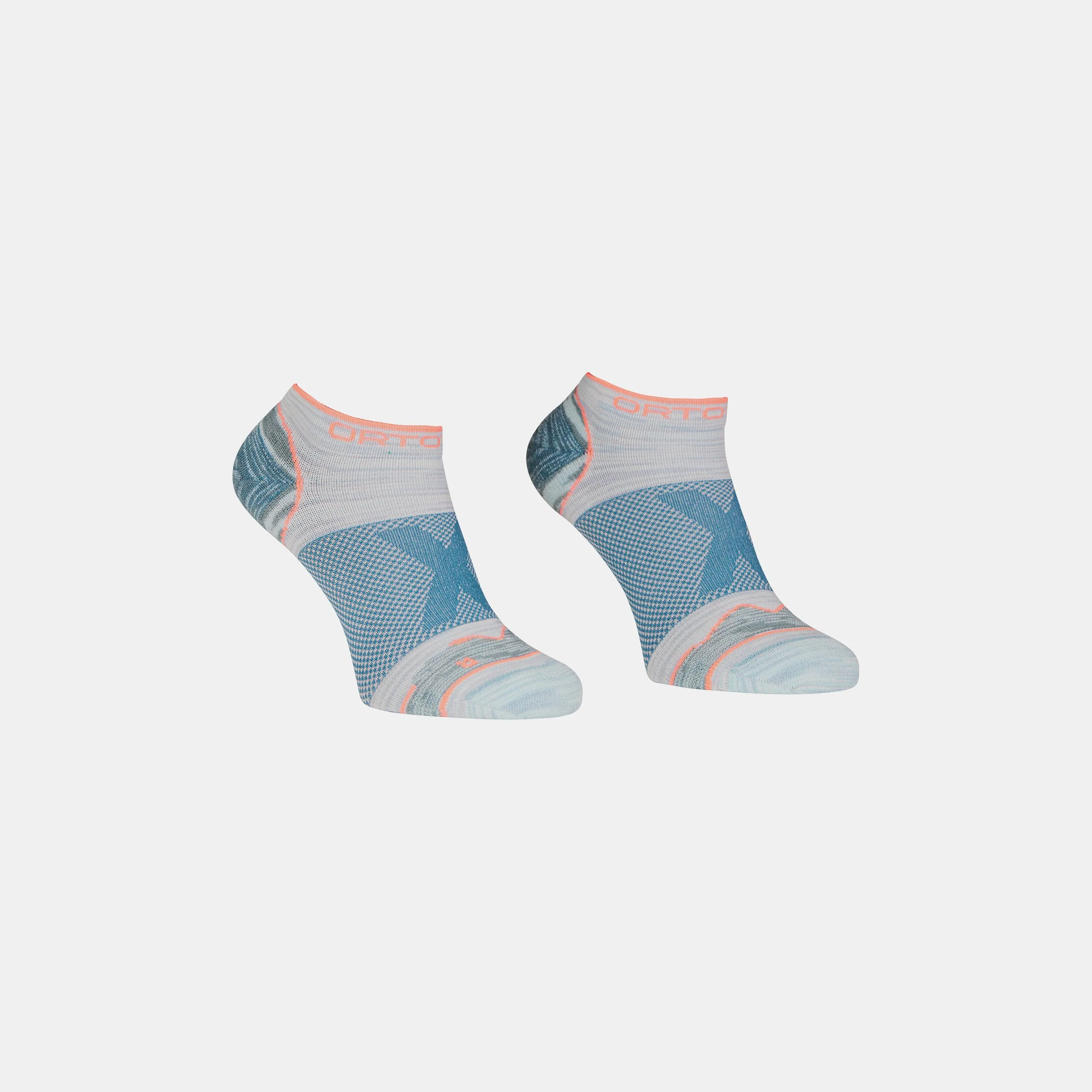 ORTOVOX ALPINIST LOW SOCKS W FANTASMINI TECNICI IN LANA MERINO TRASPIRANTI - COLORE: GREY BLEND