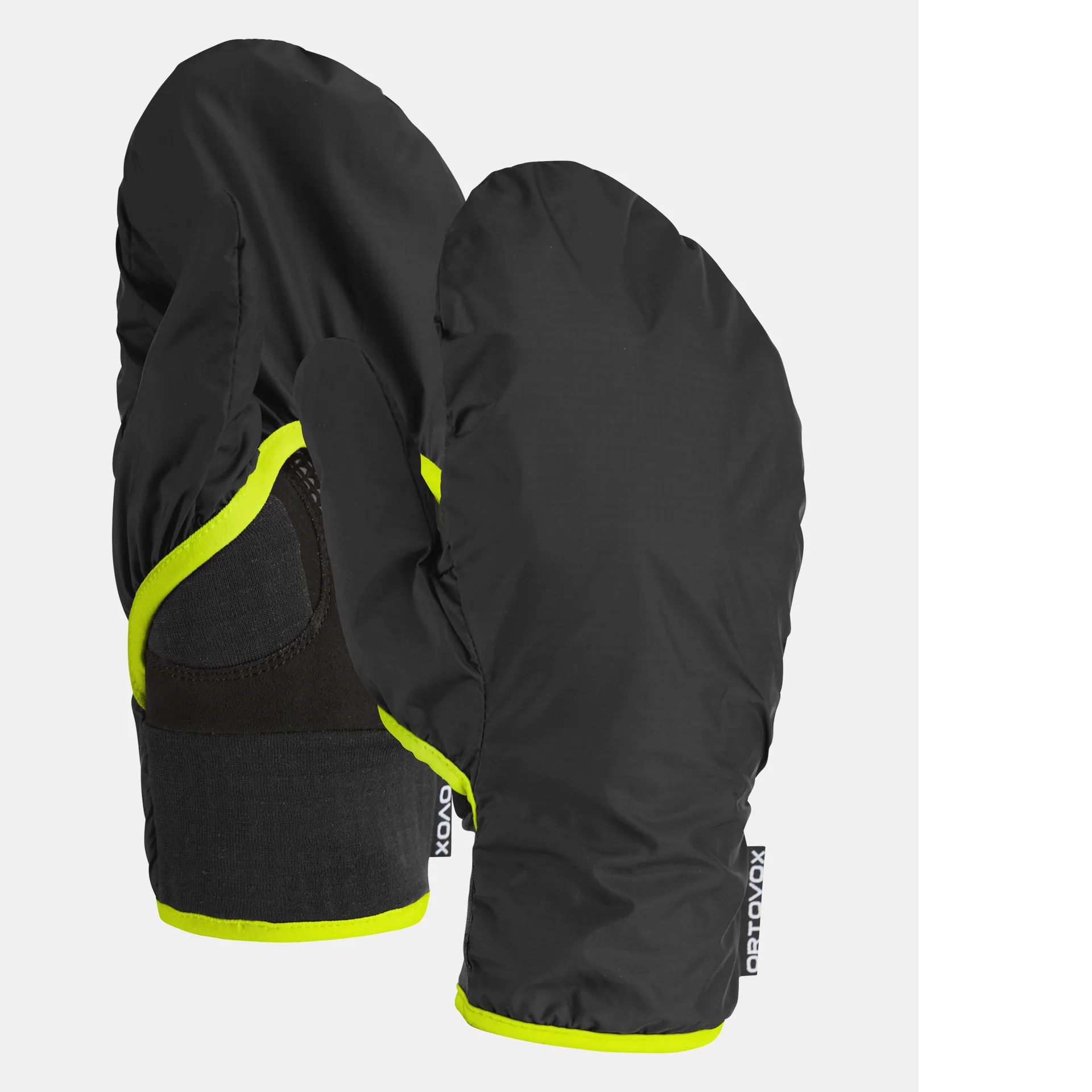 ORTOVOX FLEECE GRID COVER GLOVE M GUANTO UNISEX IN PILE CALDO E LEGGERO CON RIVESTIMENTO ANTIVENTO PER SCIALPINISMO - Image 2