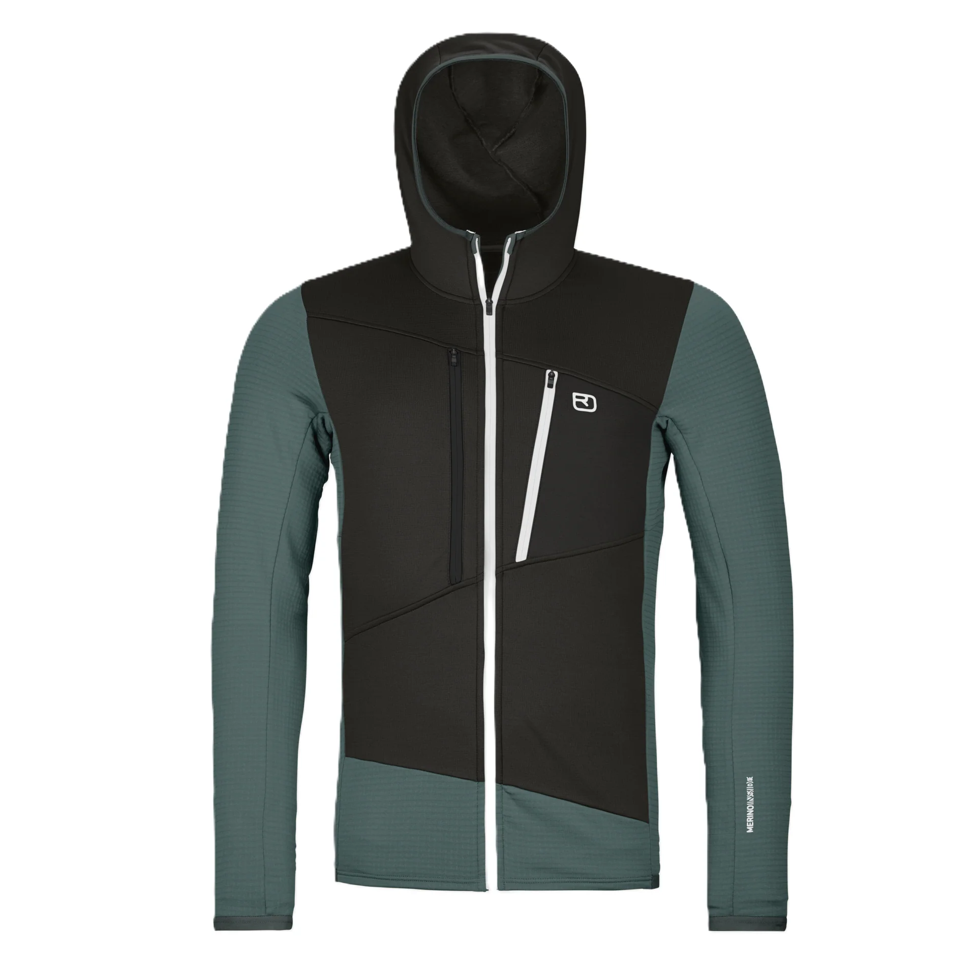 ORTOVOX FLEECE GRID HOODY UOMO - DISPONIBILE IN 2 COLORI - Image 2