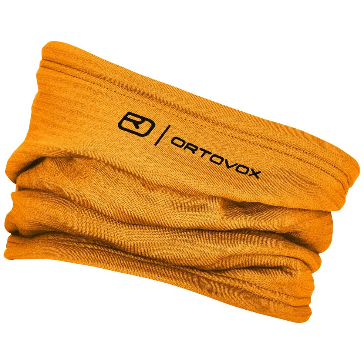 ORTOVOX FLEECE GRID NECKWARMER SCALDACOLLO TUBOLARE UNISEX MISTO LANA MERINO - DARK ARCTIC GREY - Image 3