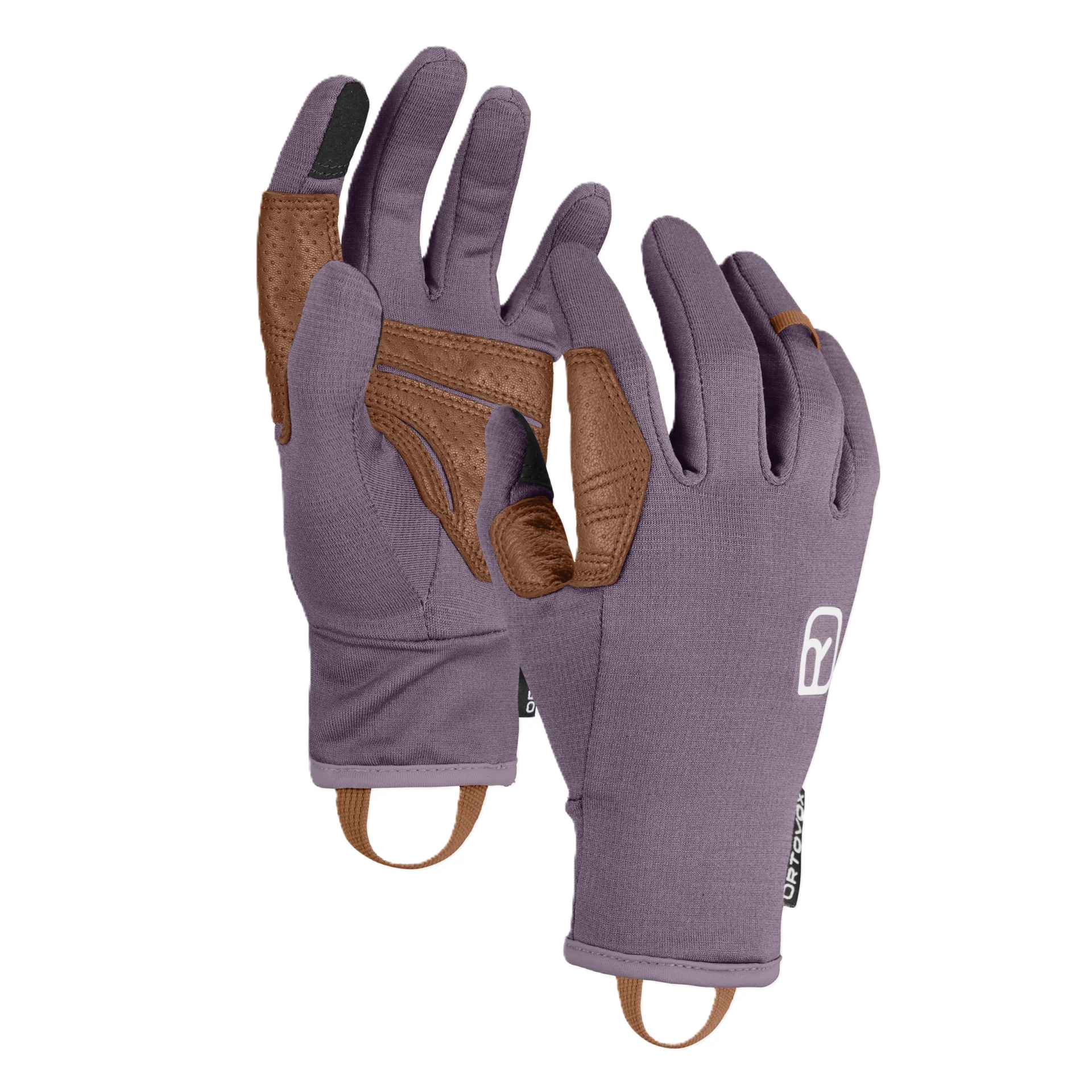 ORTOVOX FLEECE LIGHT GLOVE DONNA GUANTI CON PALMO IN PELLE DA SCIALPINISMO - DISPONIBILE IN VARI COLORI - Image 3