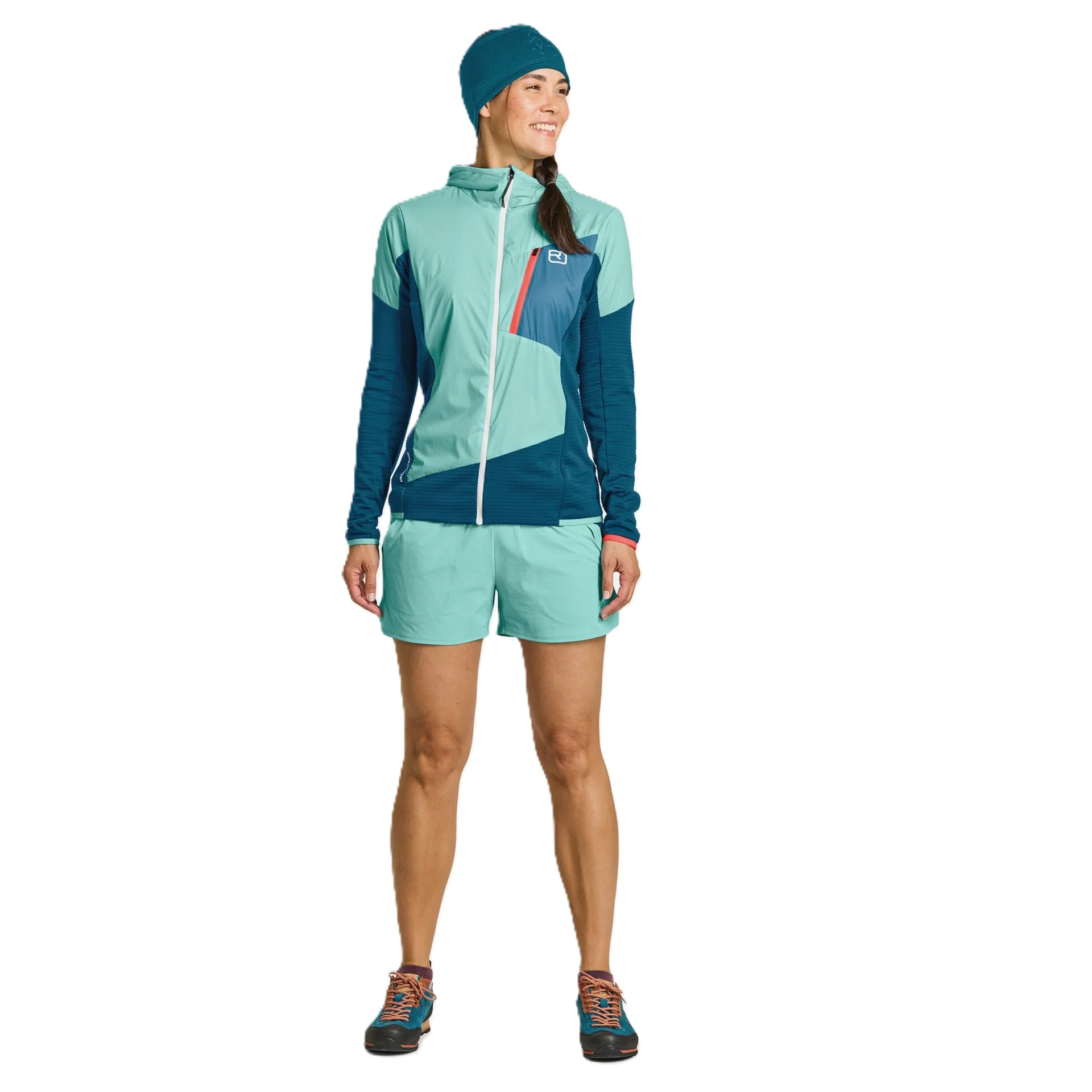 ORTOVOX FLEECE LIGHT GRID HEADBAND FASCIA DA TESTA IN LANA MERINO - Image 4