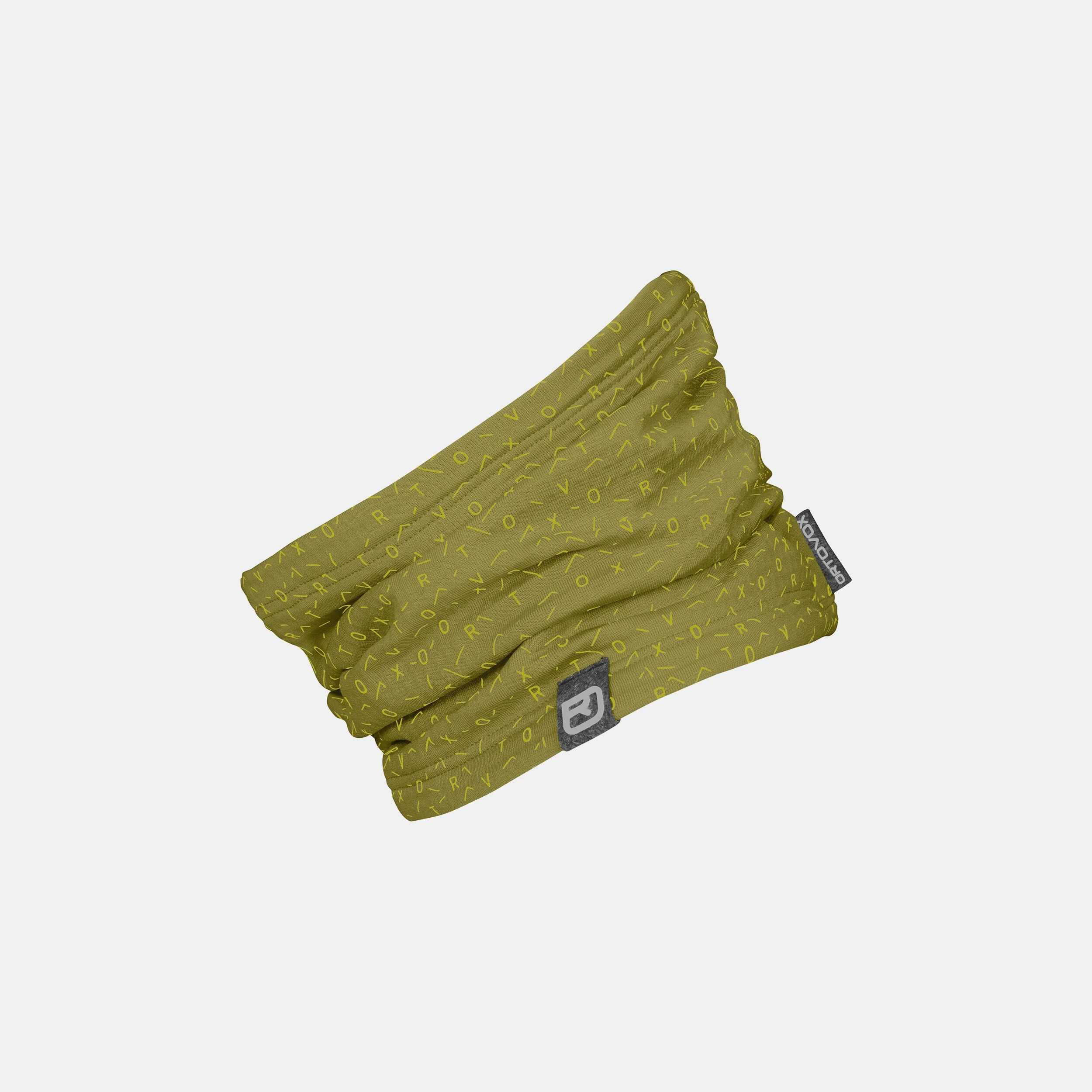 ORTOVOX FLEECE LIGHT GRID NECKWARMER SCALDACOLLO TUBOLARE MISTO LANA MERINOS COLORI ASSORTITI