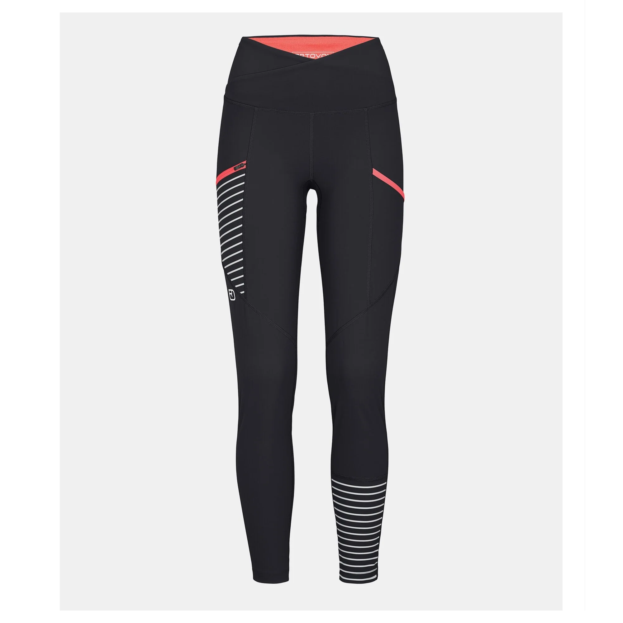 ORTOVOX MANDREA TIGHTS LEGGINS DONNA ALTAMENTE RESISTENTI IDEALE PER ARRAMPICATA - BLACK RAVEN