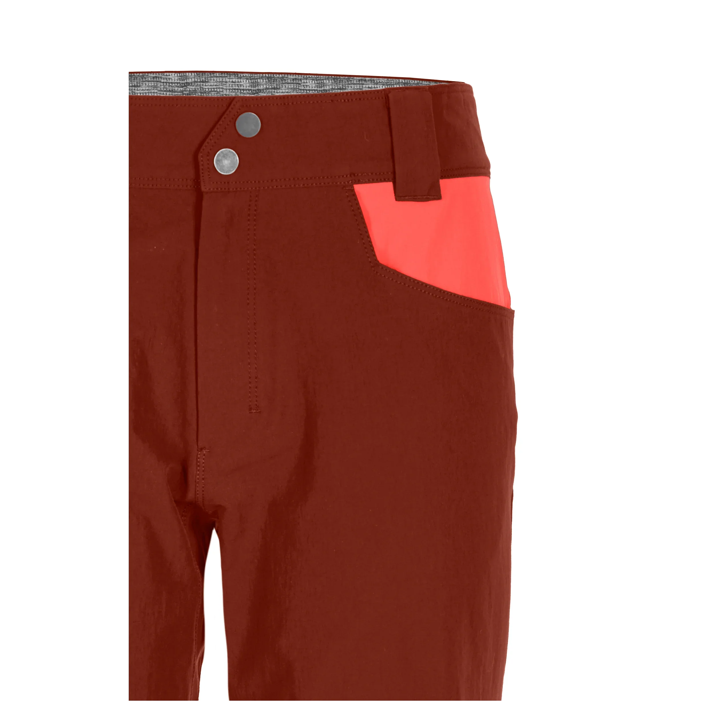 ORTOVOX PELMO PANTS W PANTALONI LUNGHI DONNA CLAY ORANGE - Image 3