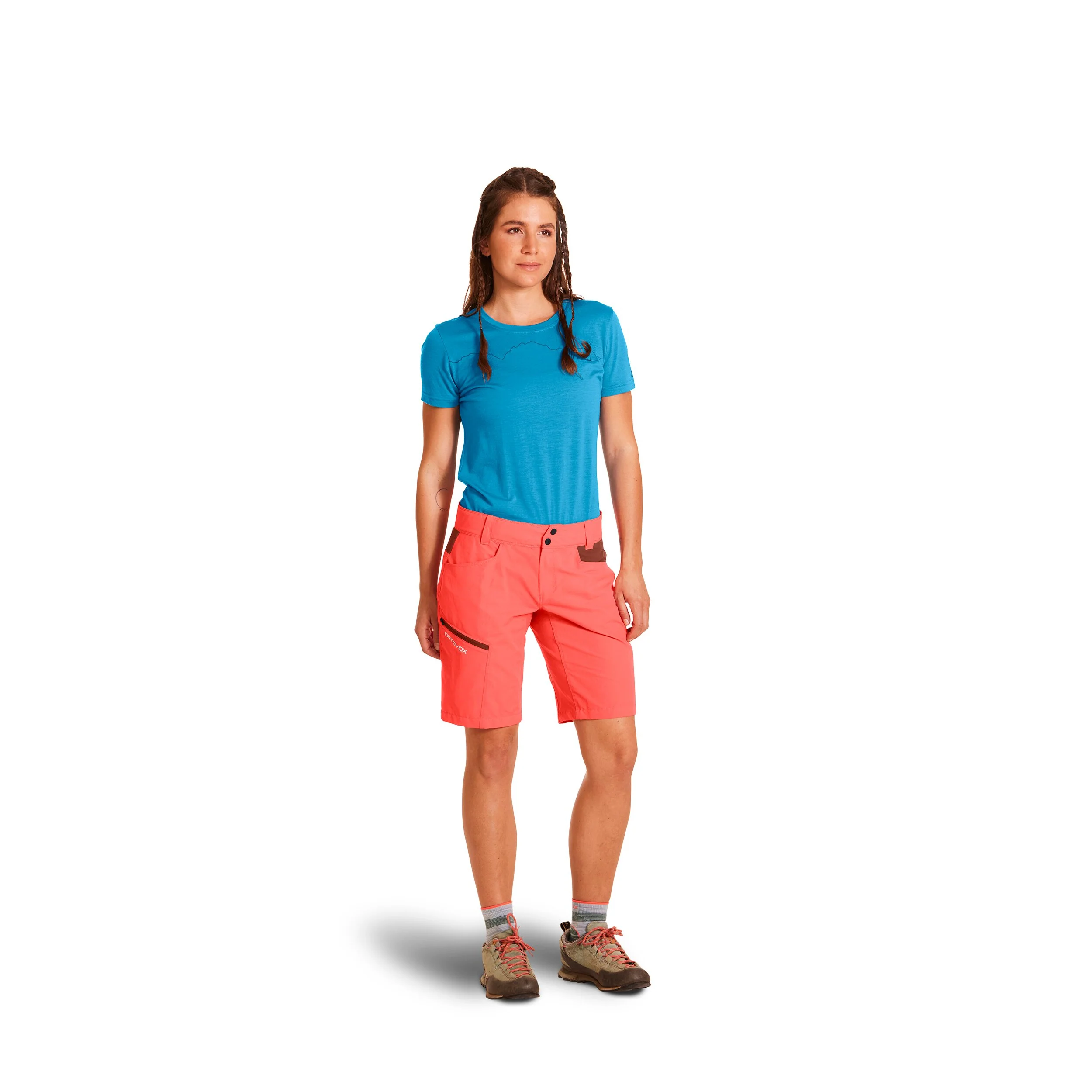 ORTOVOX BERMUDA PELMO SHORT DONNA DA MONTAGNA COLORI ASSORTITI - Image 5