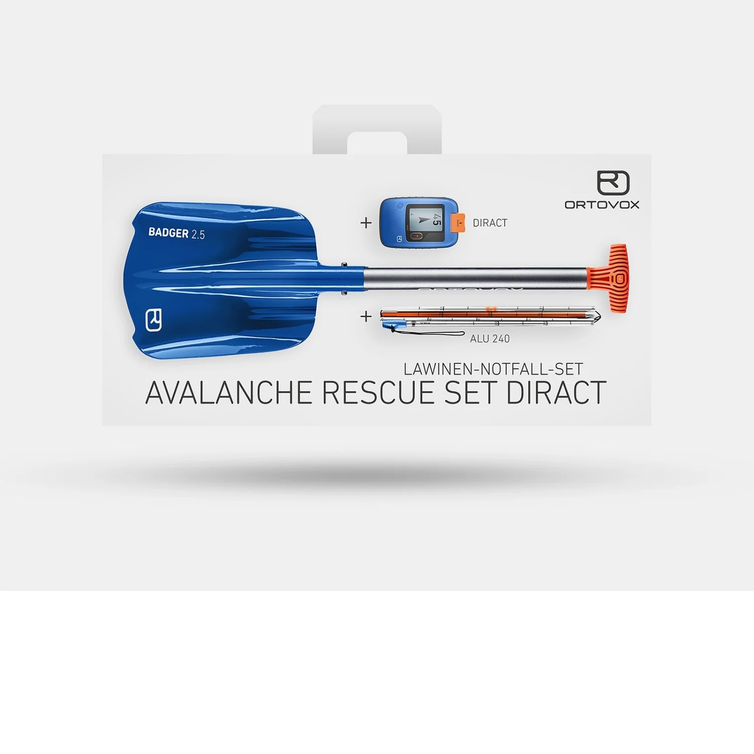 ORTOVOX RESCUE SET DIRACT KIT D’EMERGENZA PER PRINCIPIANTI DISPOSITIVO A.R.T.VA, PALA E SONDA
