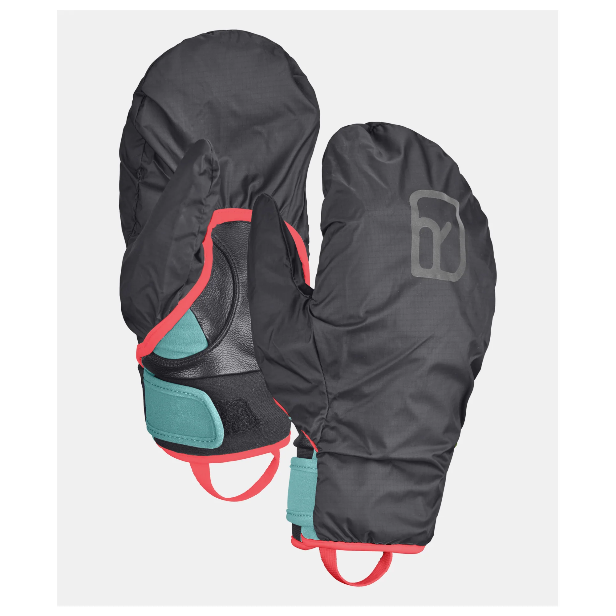 ORTOVOX TOUR PRO COVER GLOVE W GUANTO SOFTSHELL IN LANA MERINO - ICE WATERFALL - Image 2