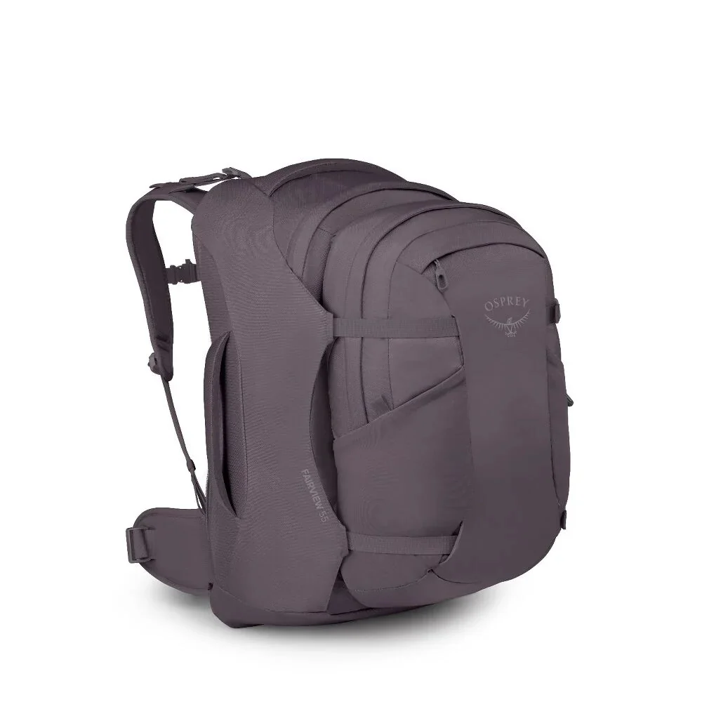 OSPREY FAIRVIEW 55 ZAINO 55 LITRI DA VIAGGIO E BAGAGLIO A MANO CON SCHIENALE CORTO
